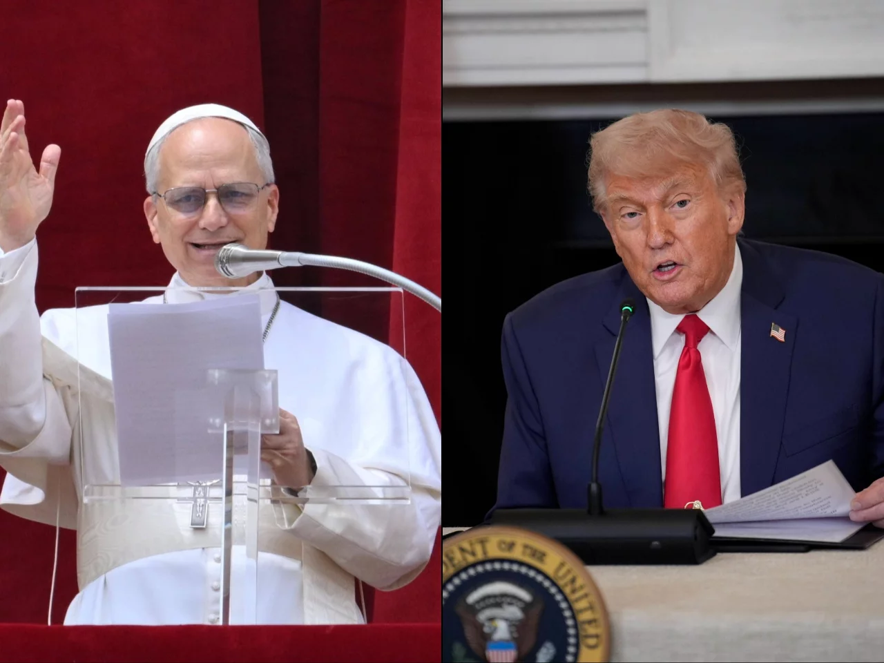 Trump bardziej katolicki od Leona XIV