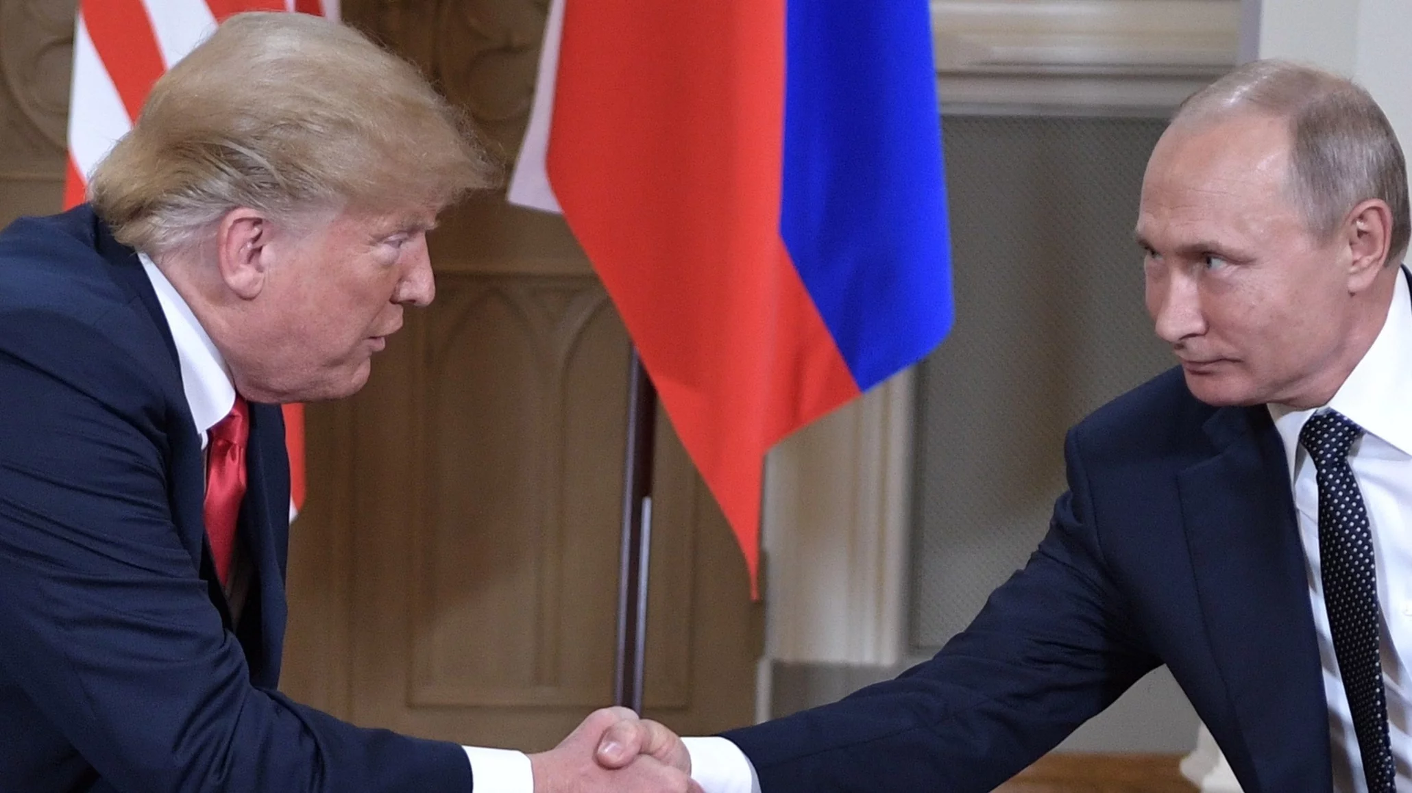 Donald Trump i Władimir Putin (zdjęcie archiwalne)