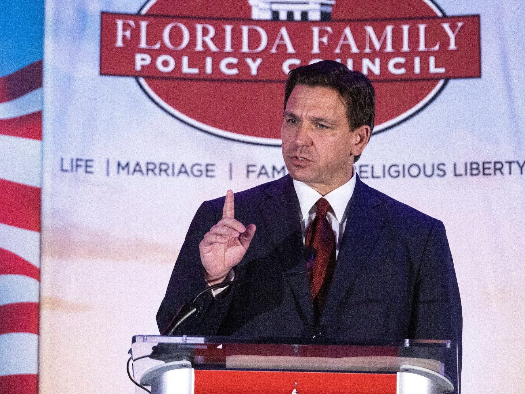 Gubernator Florydy Ron DeSantis