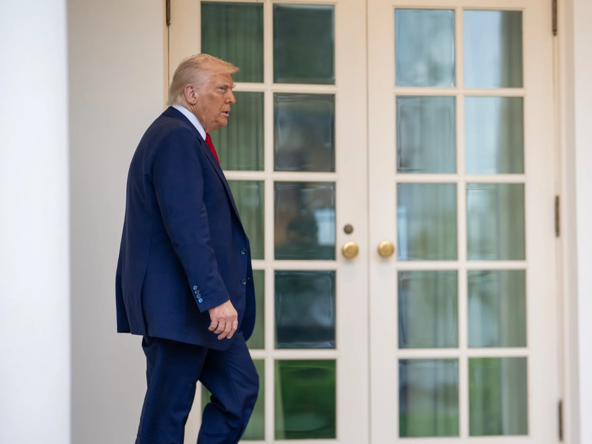 "Trump is close to full   defeat." Strong words from a Western politician