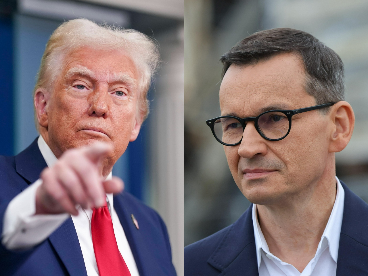 Trump nakłada cła. Morawiecki o "podjętej rękawicy"