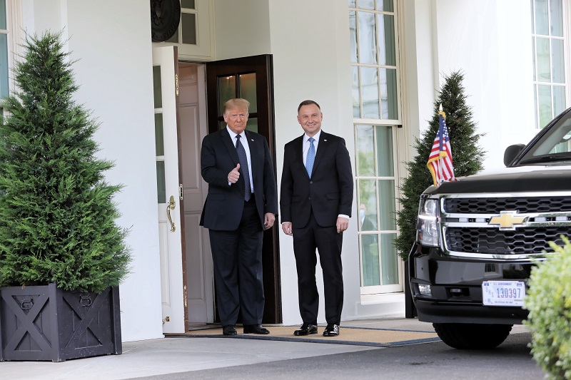 Donald Trump i Andrzej Duda