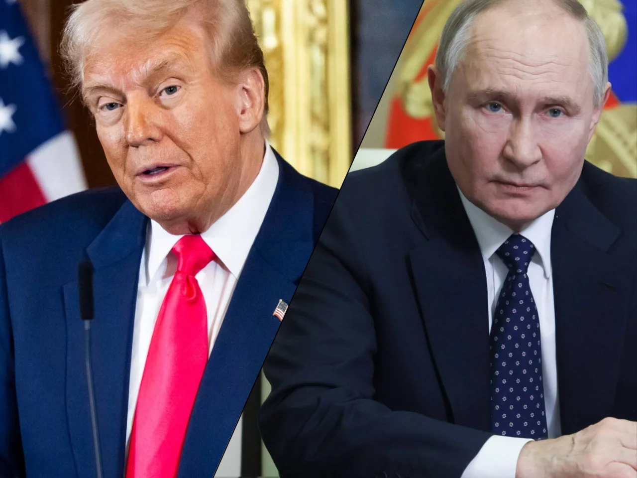 Donald Trump i Władimir Putin