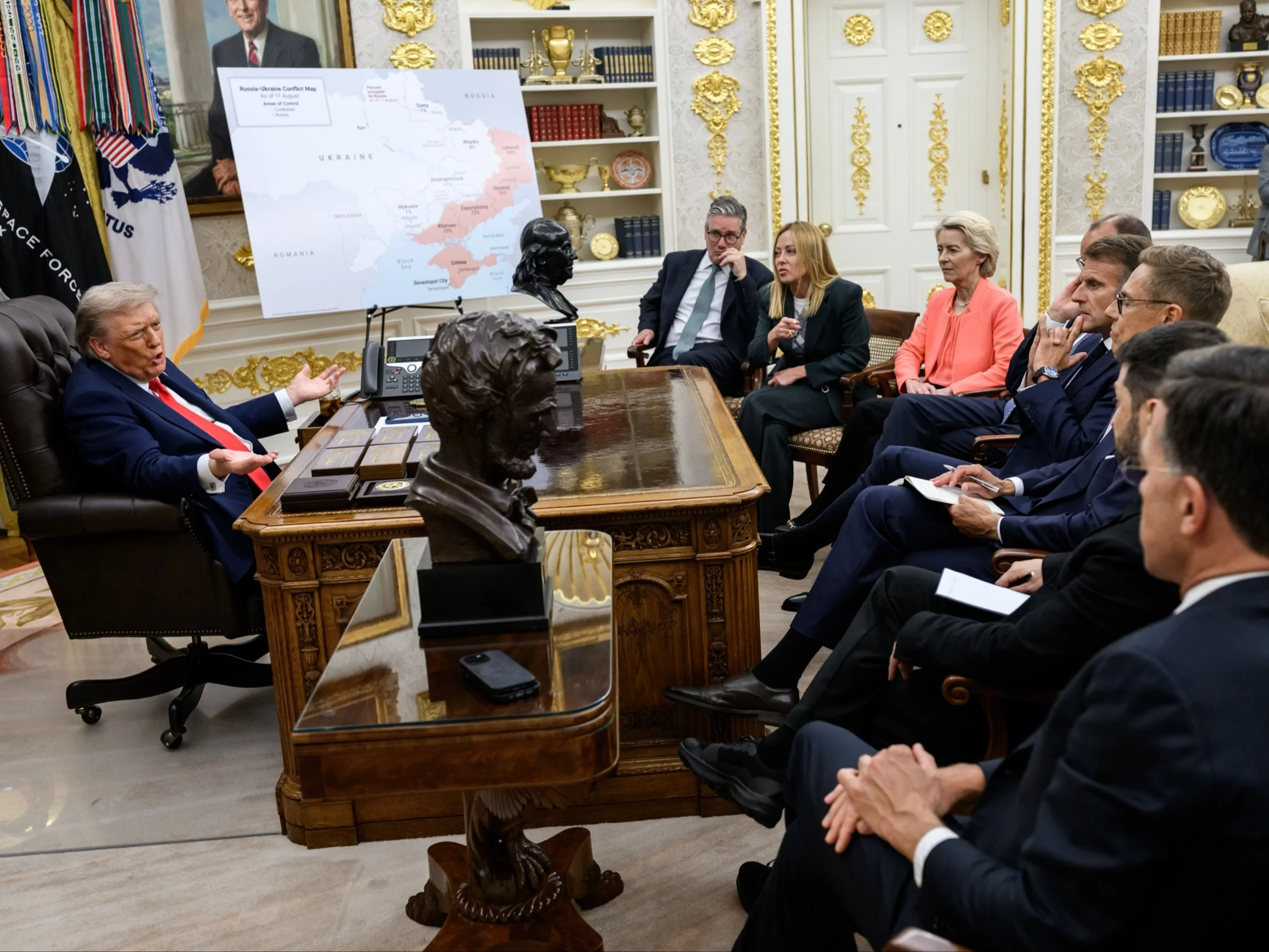 Trump obwinia Europę ws. Ukrainy. "Biały Dom traci cierpliwość"