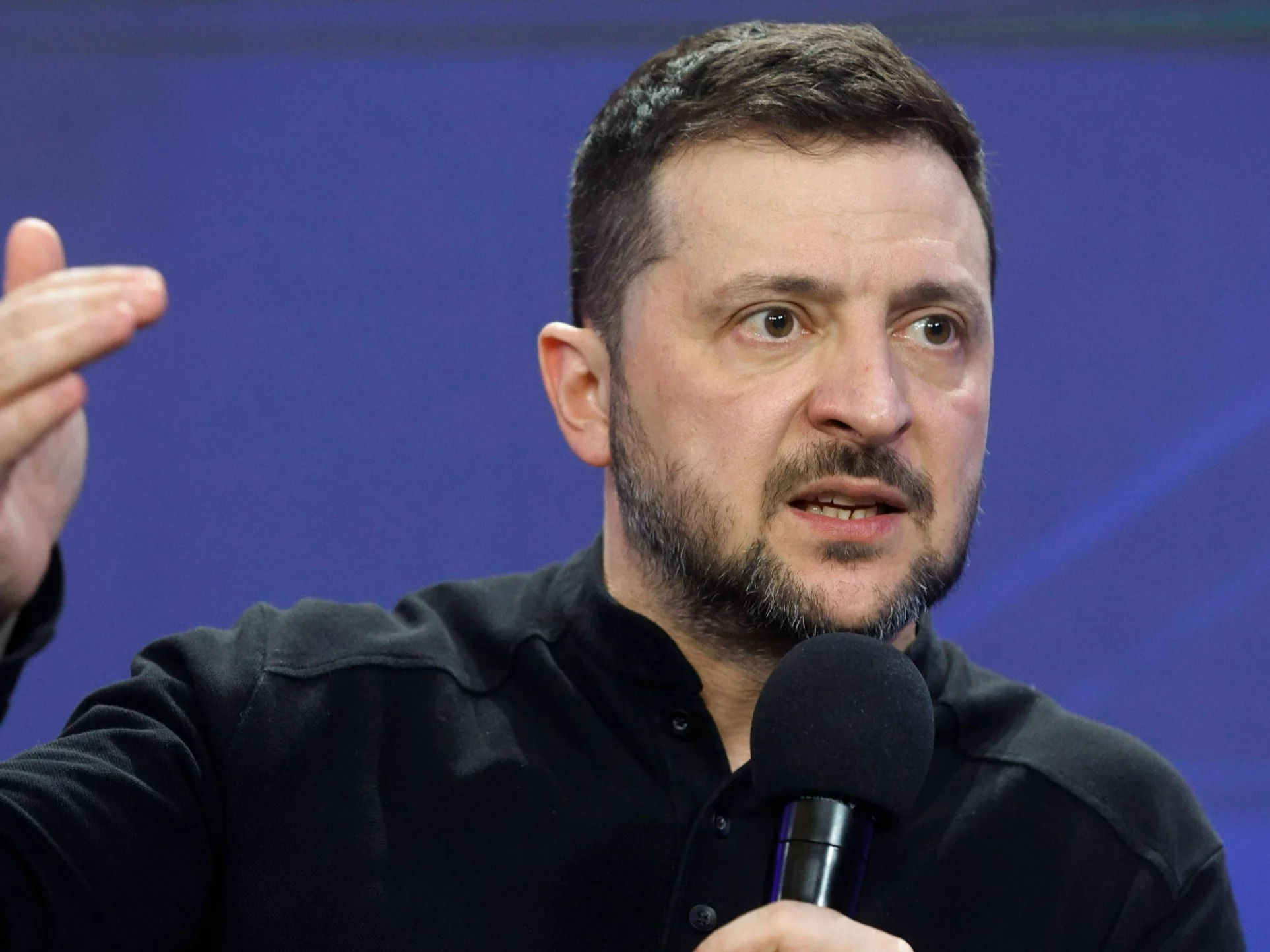 Prezydent Ukrainy Wołodymyr Zełenski