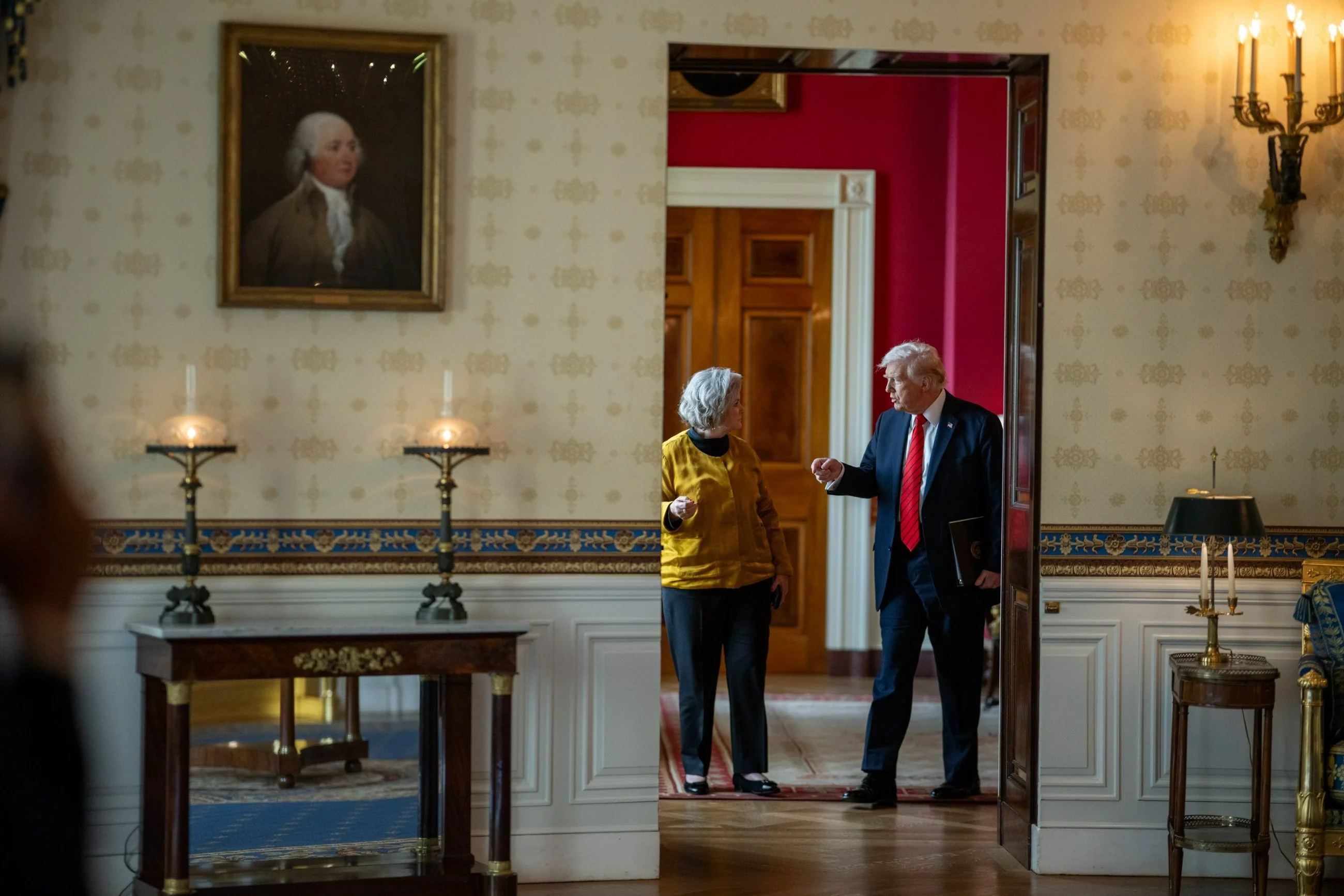 Susie Wiles i Donald Trump