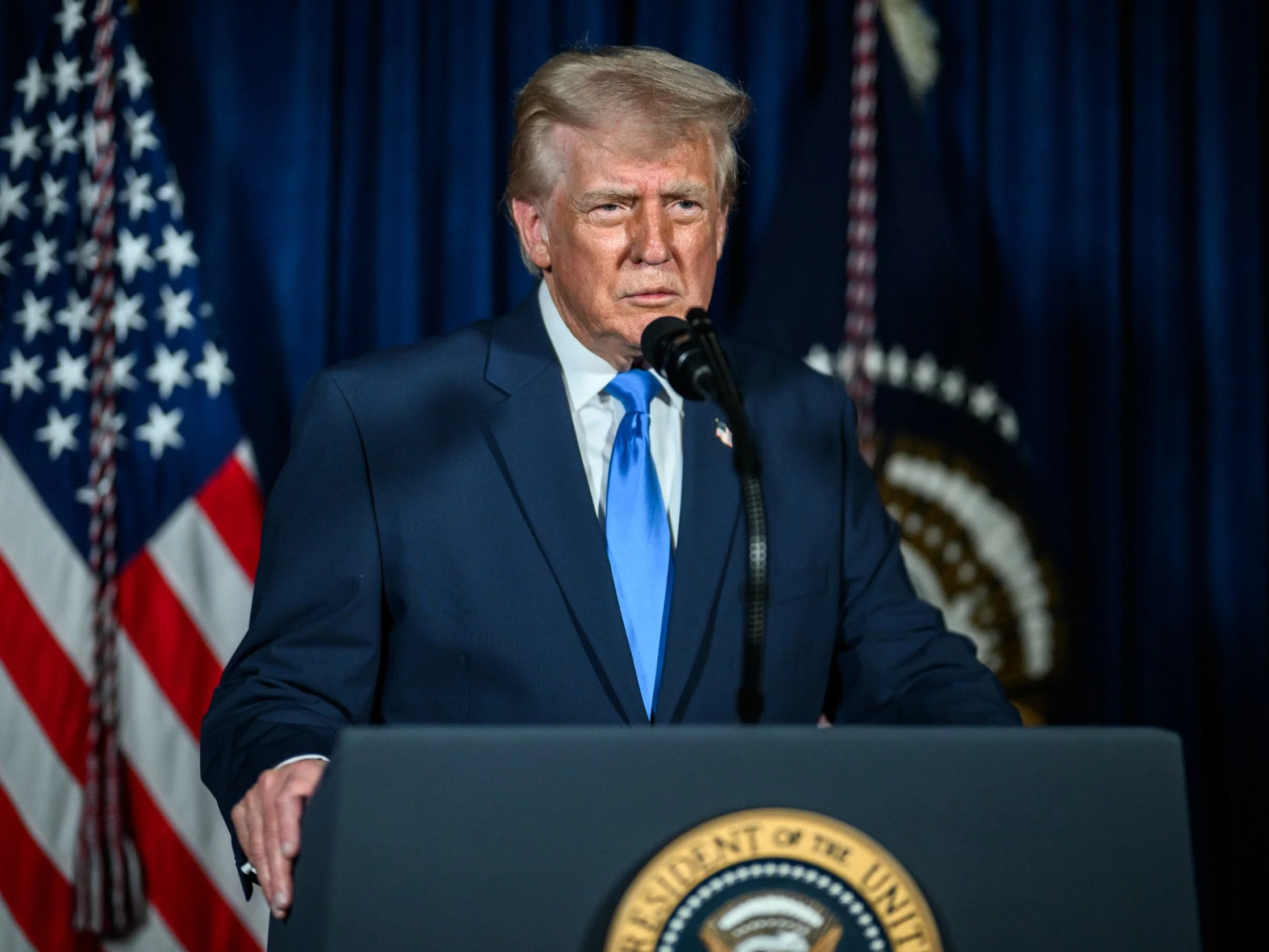 "Zrobimy coś, czy im się to podoba, czy nie". Trump mocno o sojuszniku z NATO