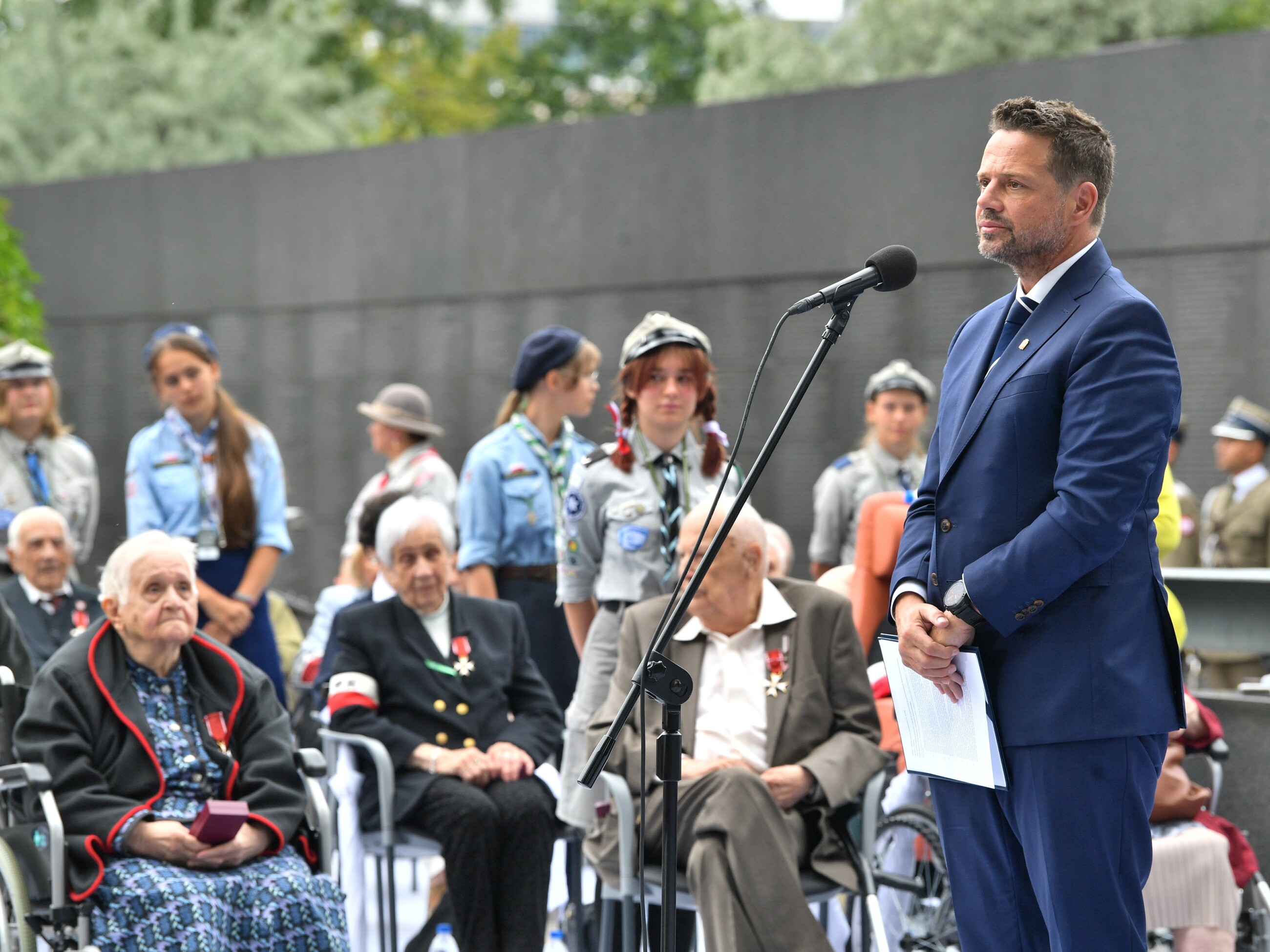 Prezydent Warszawy Rafał Trzaskowski