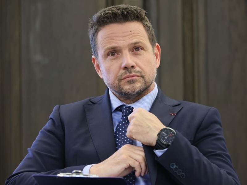 Prezydent Warszawy Rafał Trzaskowski