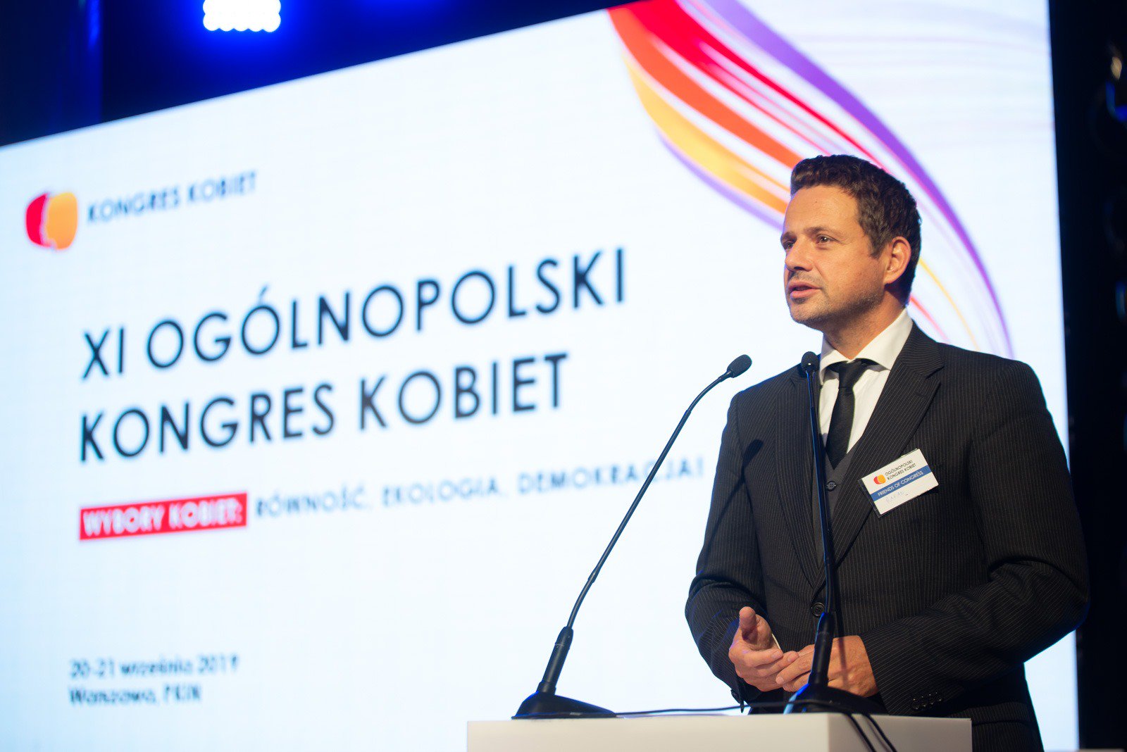 Prezydent Warszawy Rafał Trzaskowski