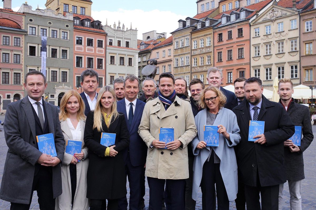 Kandydat na prezydenta Warszawy - Rafał Trzaskowski