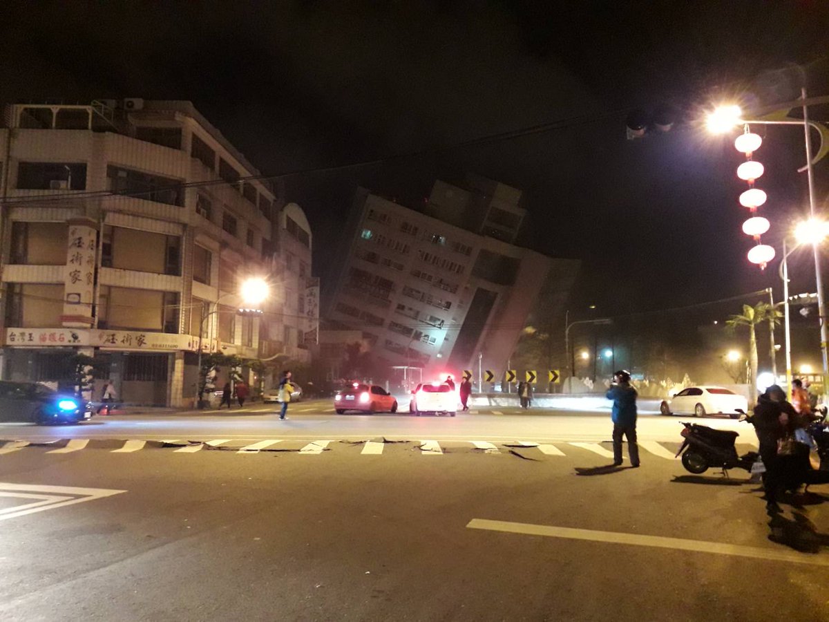 Trzęsienie ziemi na Tajwanie