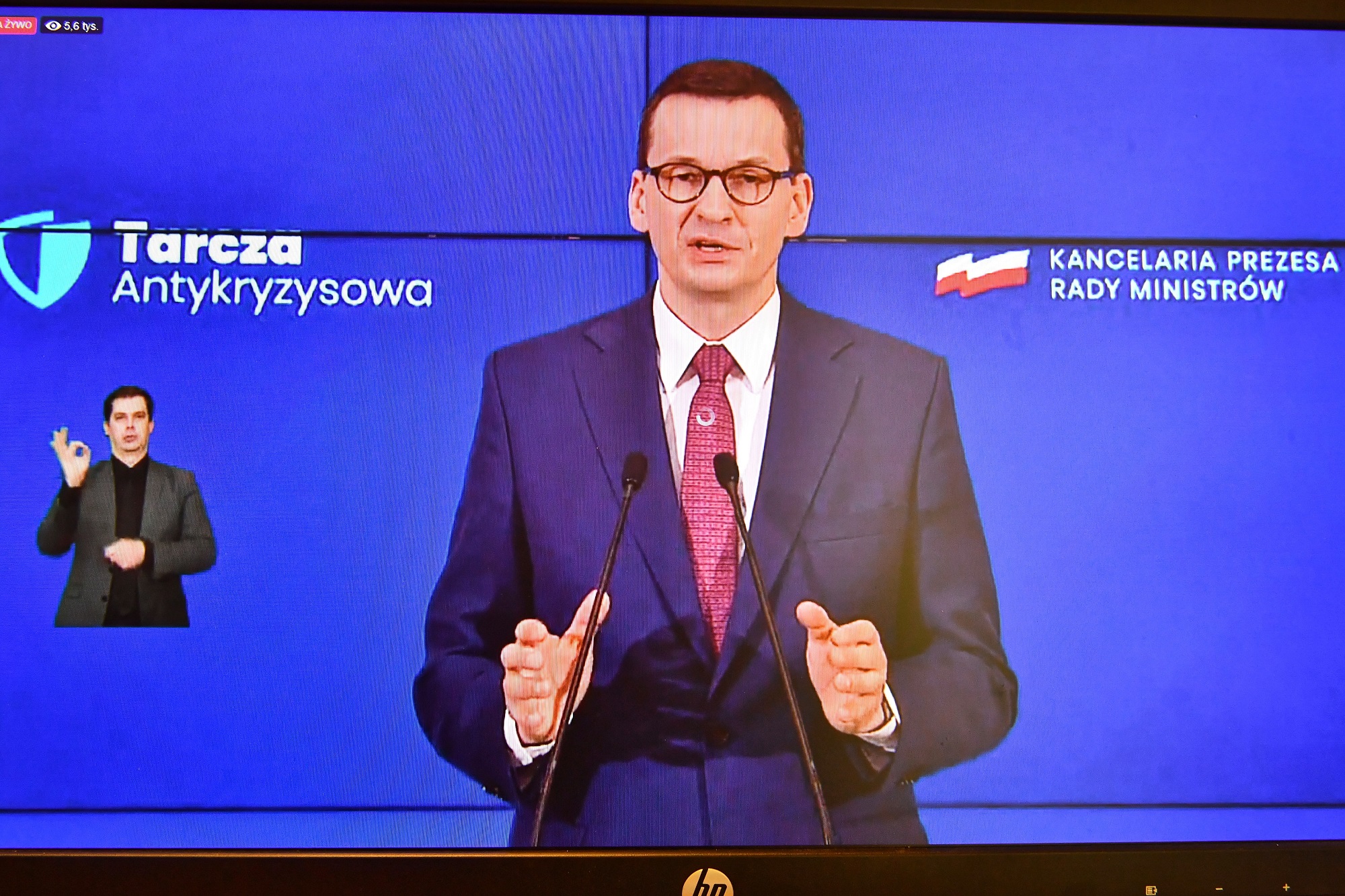 Premier RP Mateusz Morawiecki.