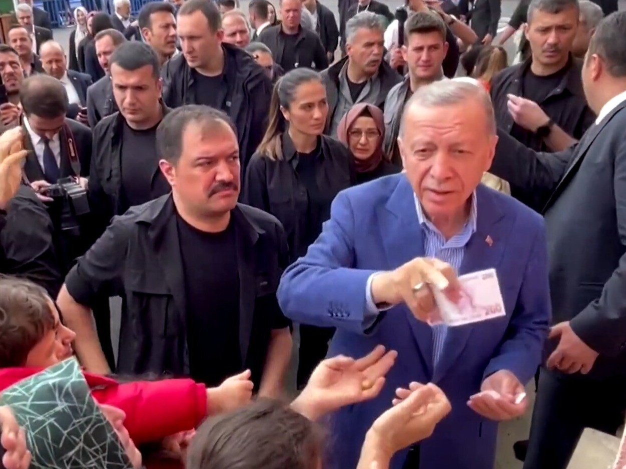 Prezydent Turcji Recep Tayyip Erdogan