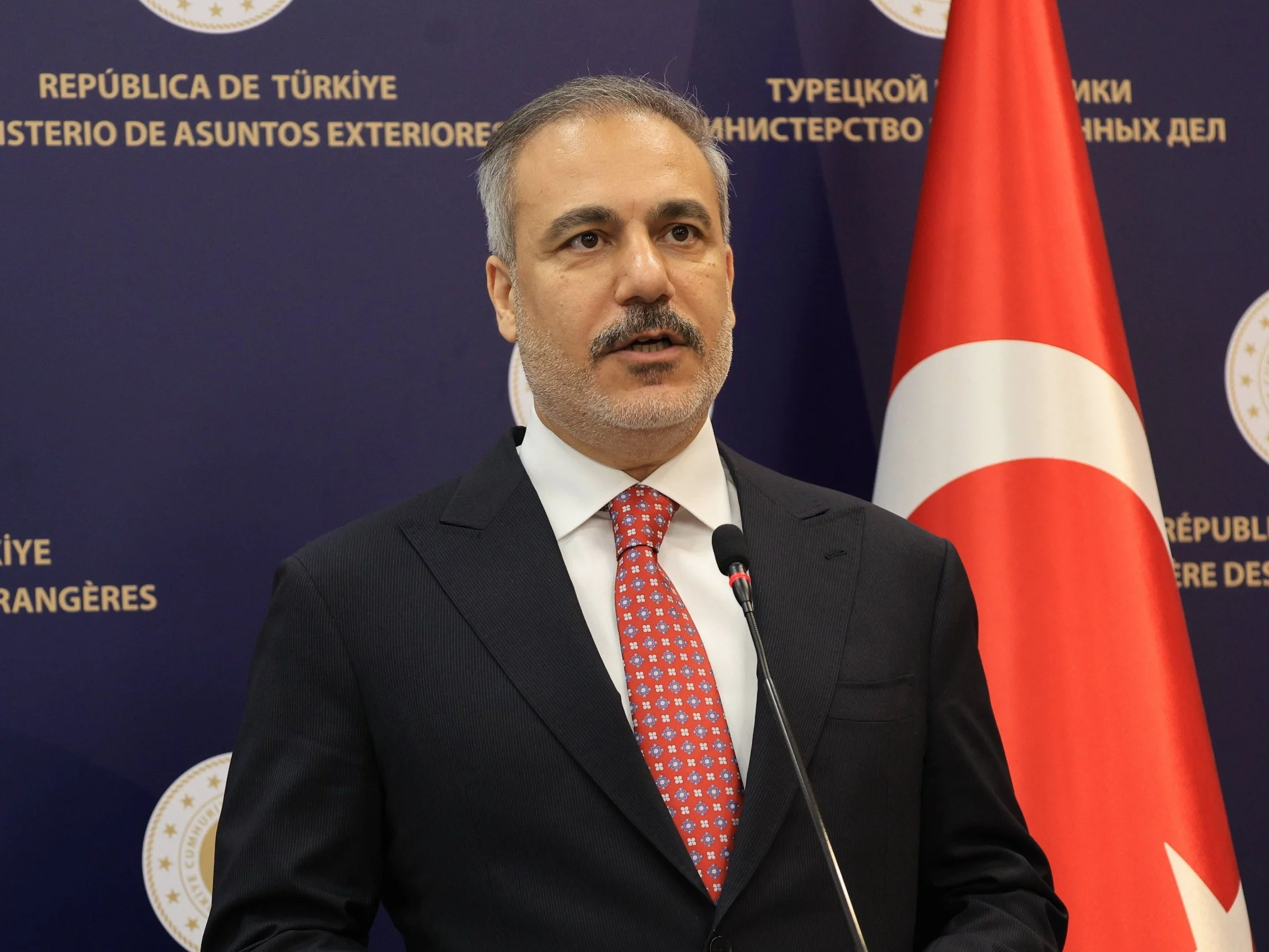 Minister spraw zagranicznych Turcji Hakan Fidan