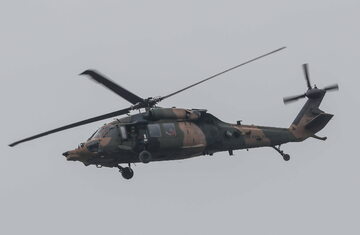 Turecki helikopter wojskowy