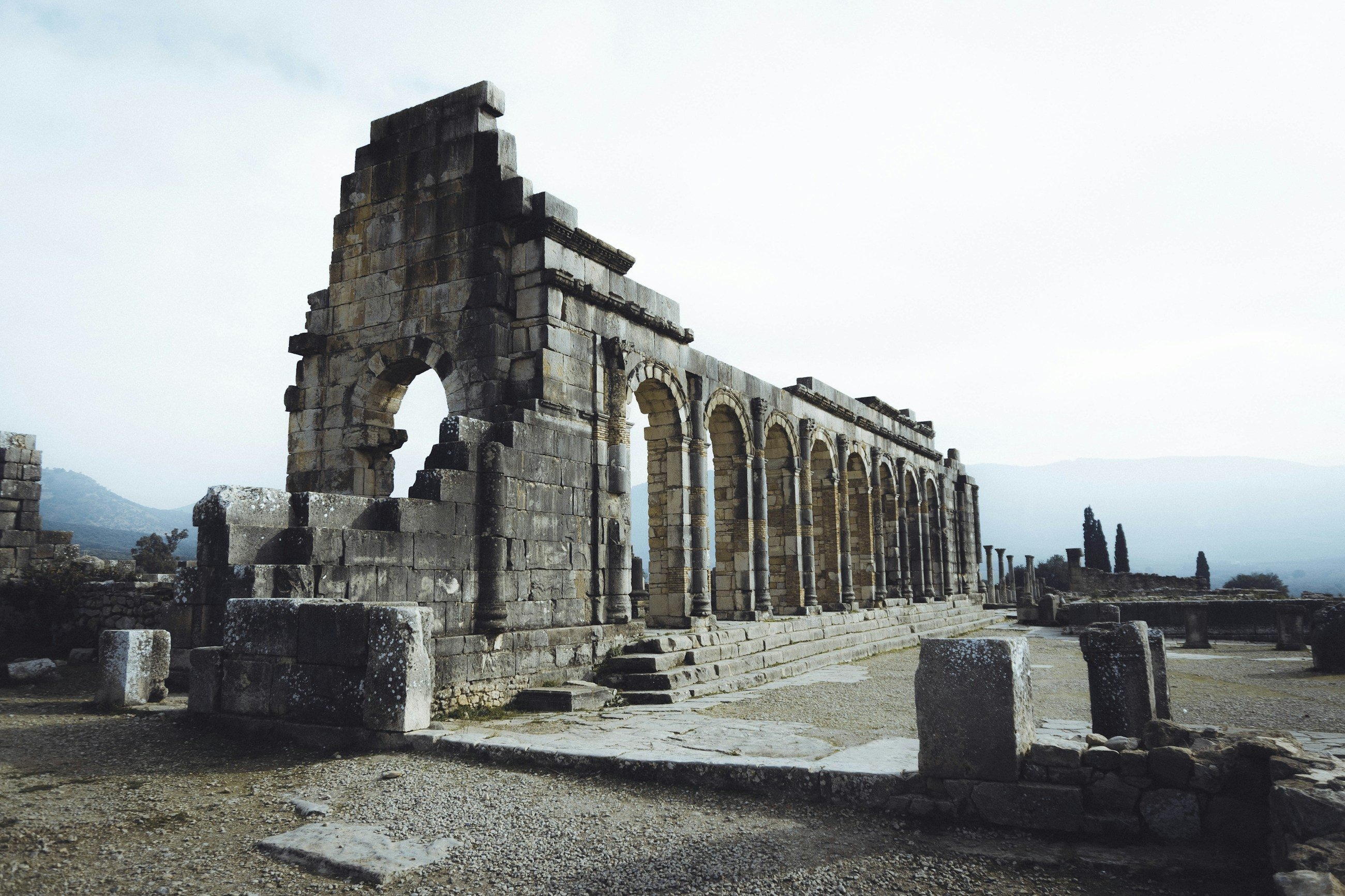 Volubilis, Maroko