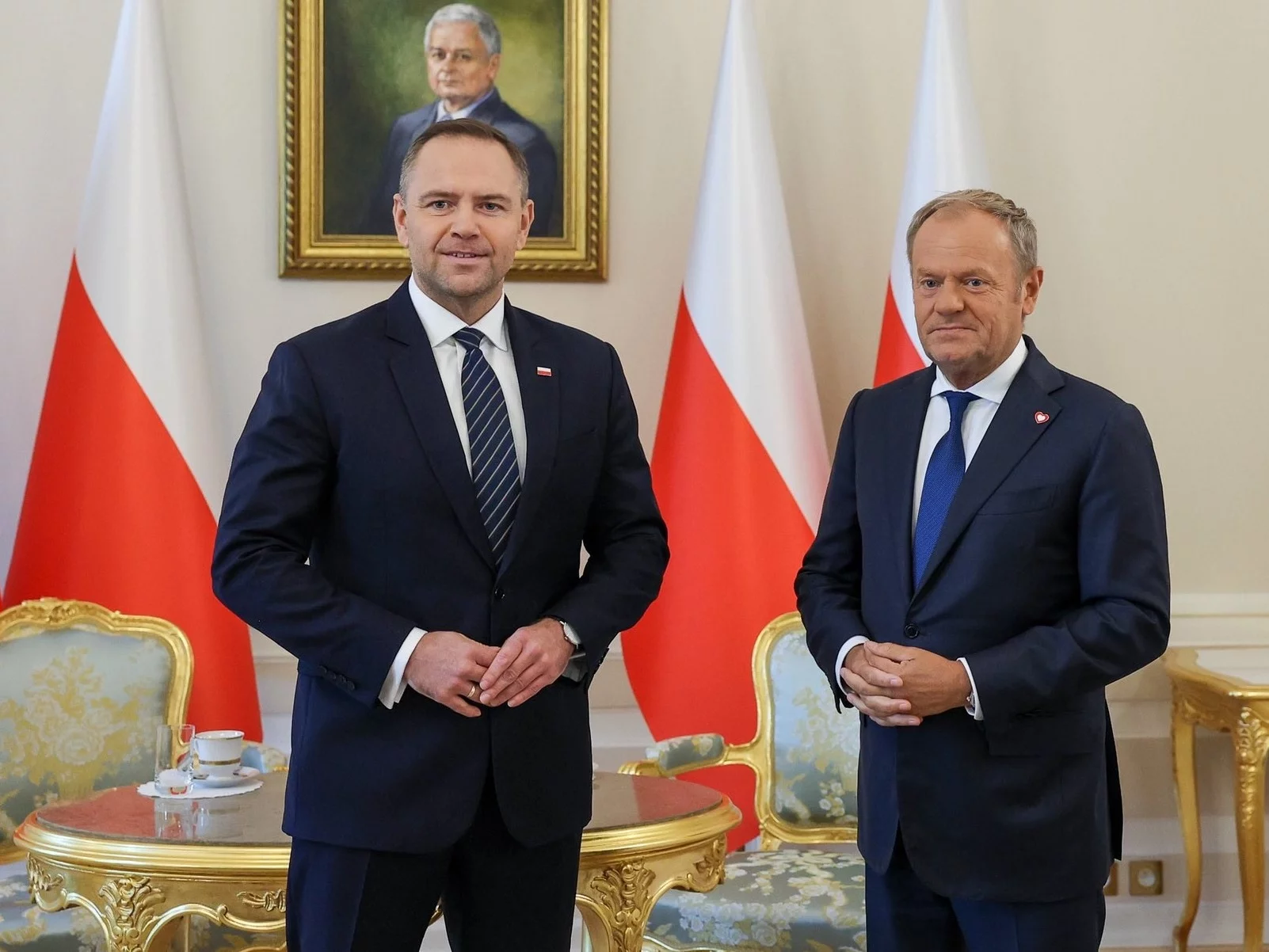 Prezydent Karol Nawrocki i premier Donald Tusk