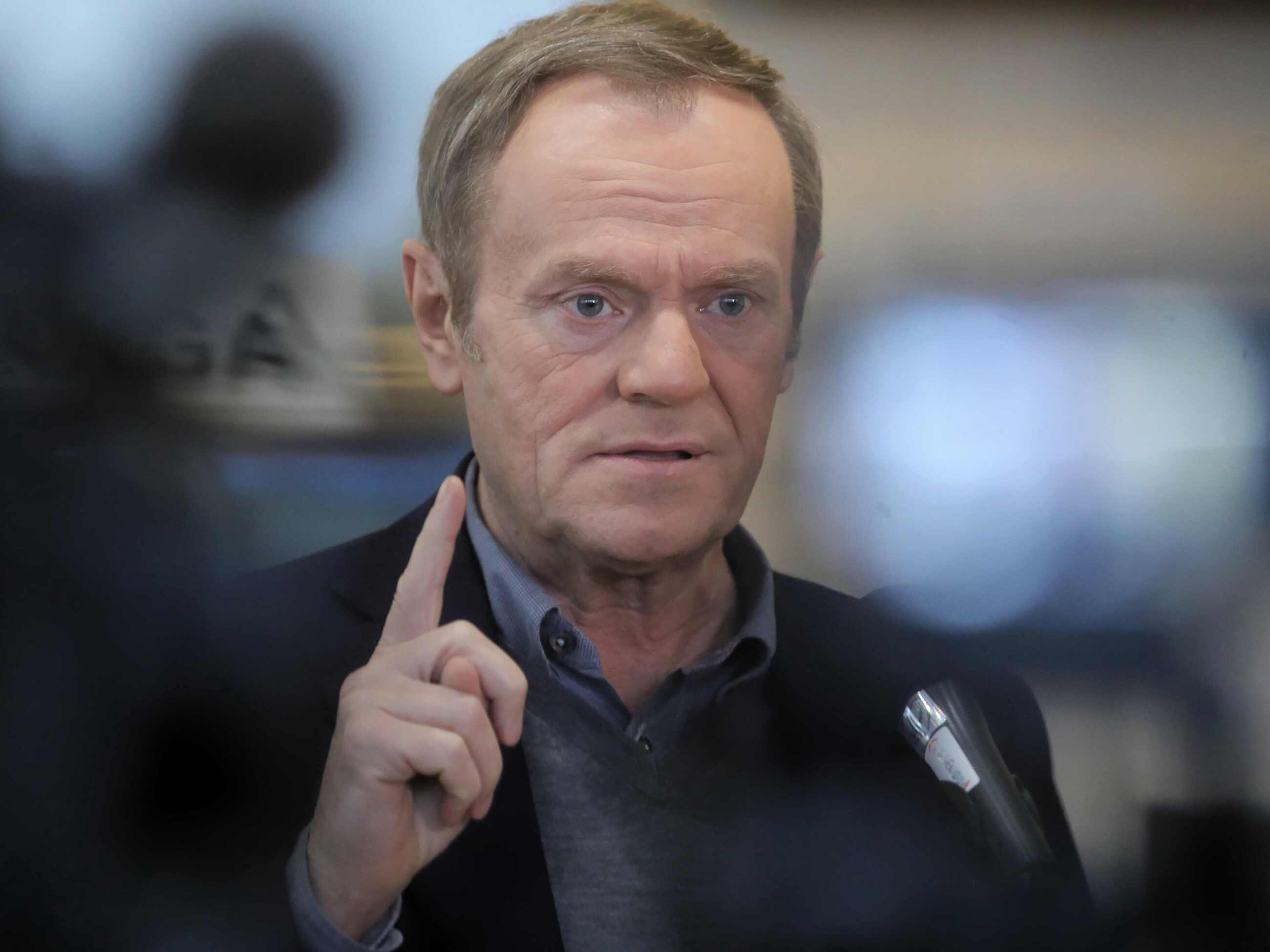 Donald Tusk, przewodniczący Platformy Obywatelskiej