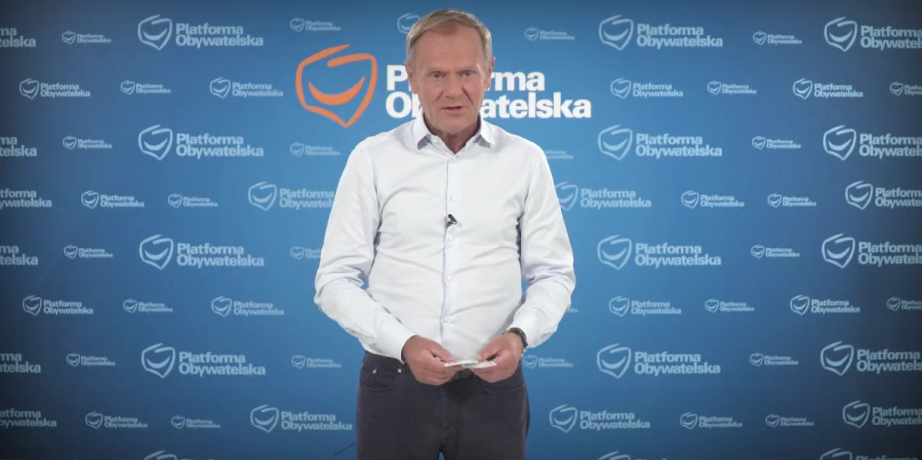 Lider PO Donald Tusk