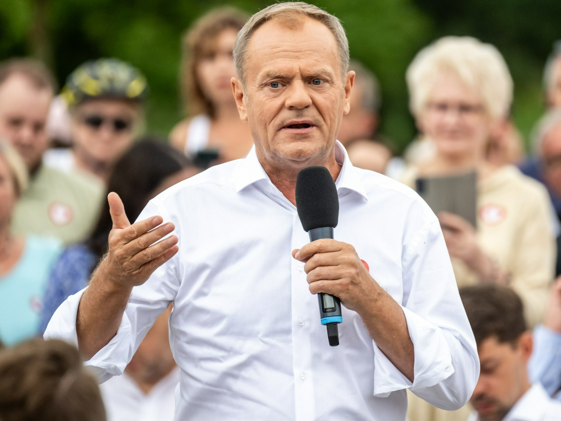 Przewodniczący Platformy Obywatelskiej Donald Tusk