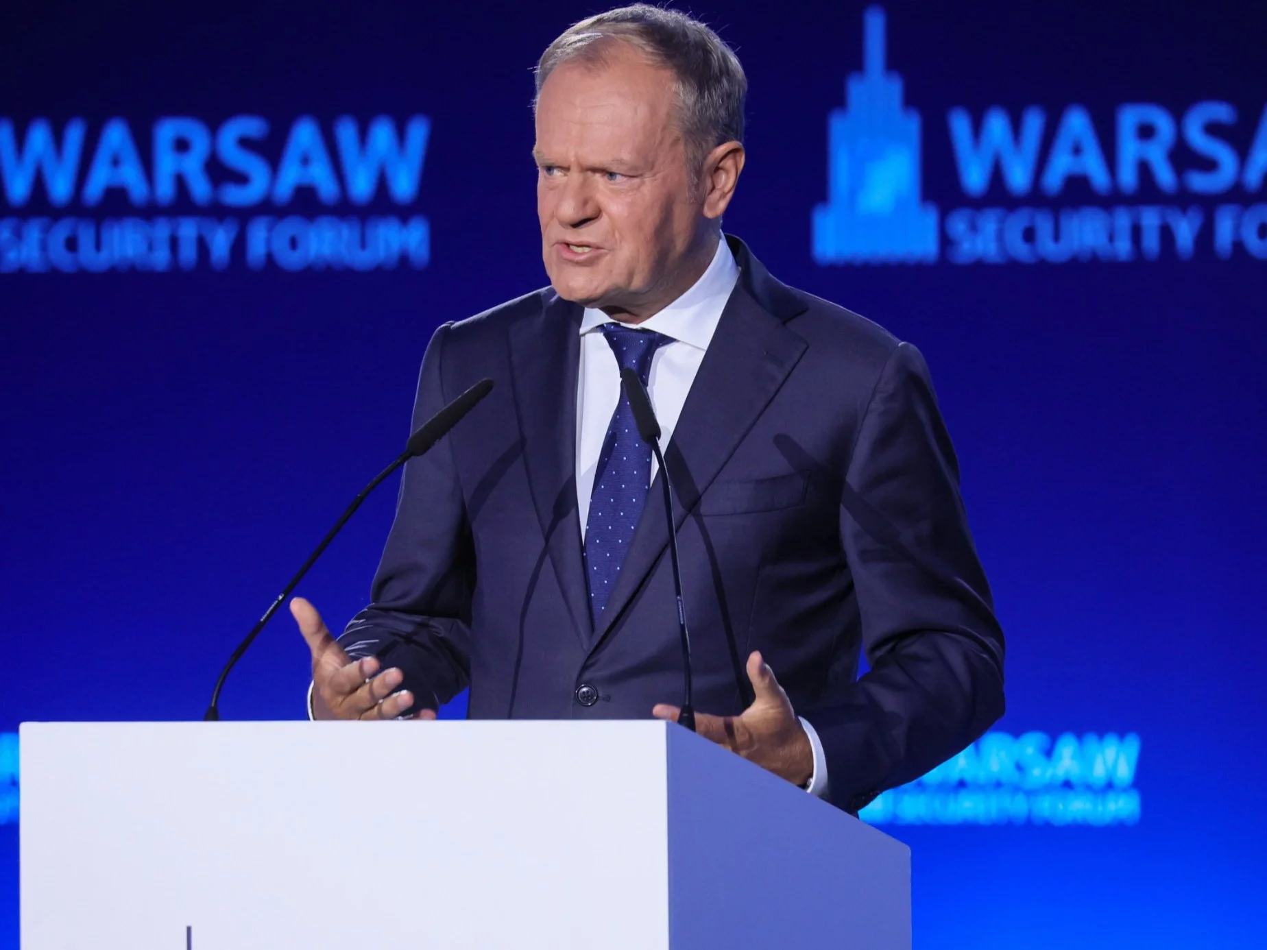 Tusk: Chcę, żeby moi rodacy usłyszeli – to jest też nasza wojna