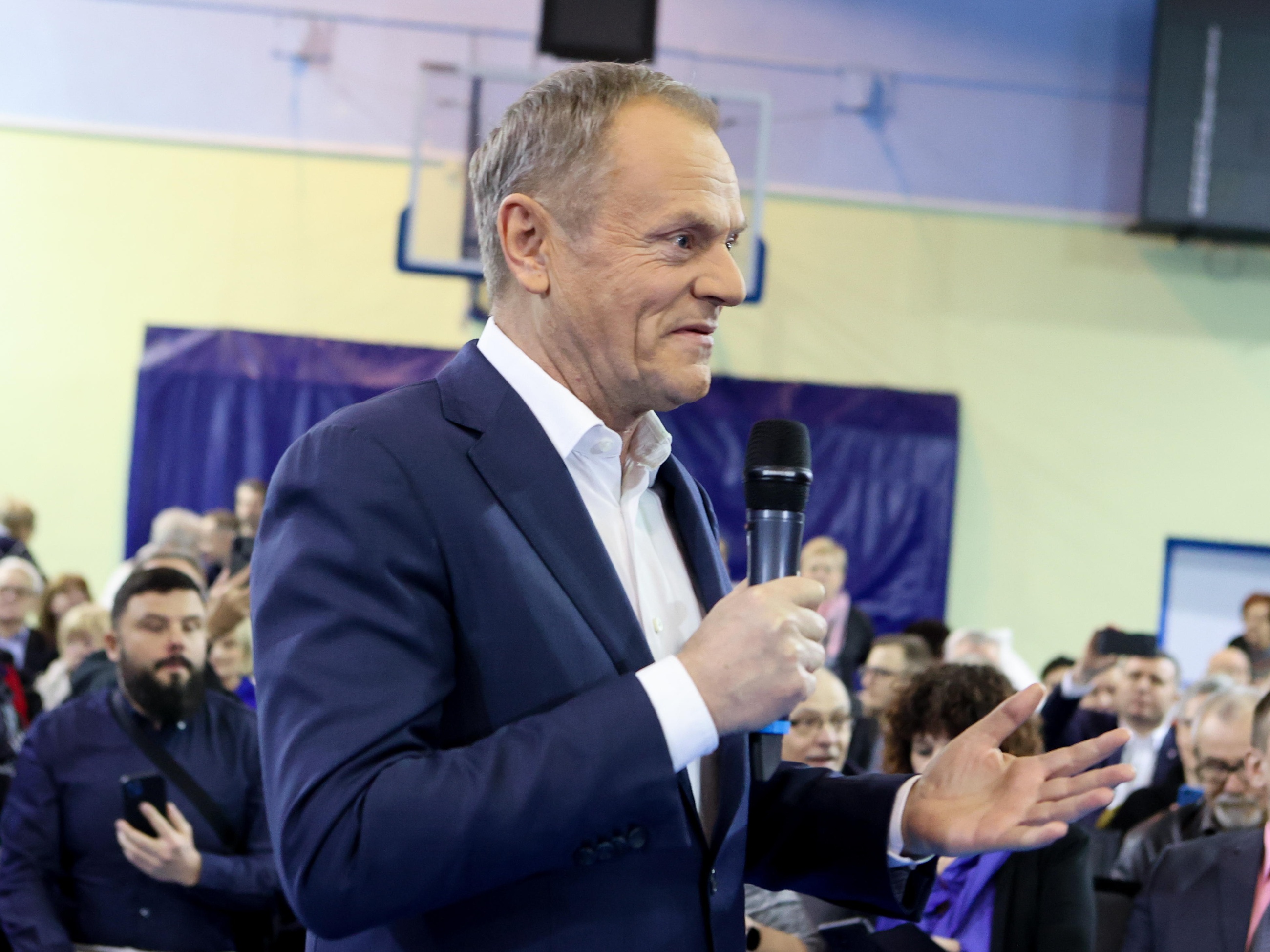 Przewodniczący Platformy Obywatelskiej Donald Tusk