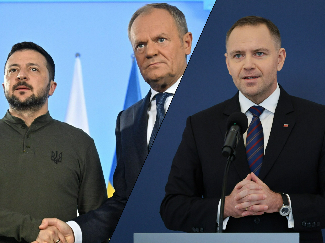Tusk i Zełenski nie zaprosili Nawrockiego na konferencję w Gdańsku