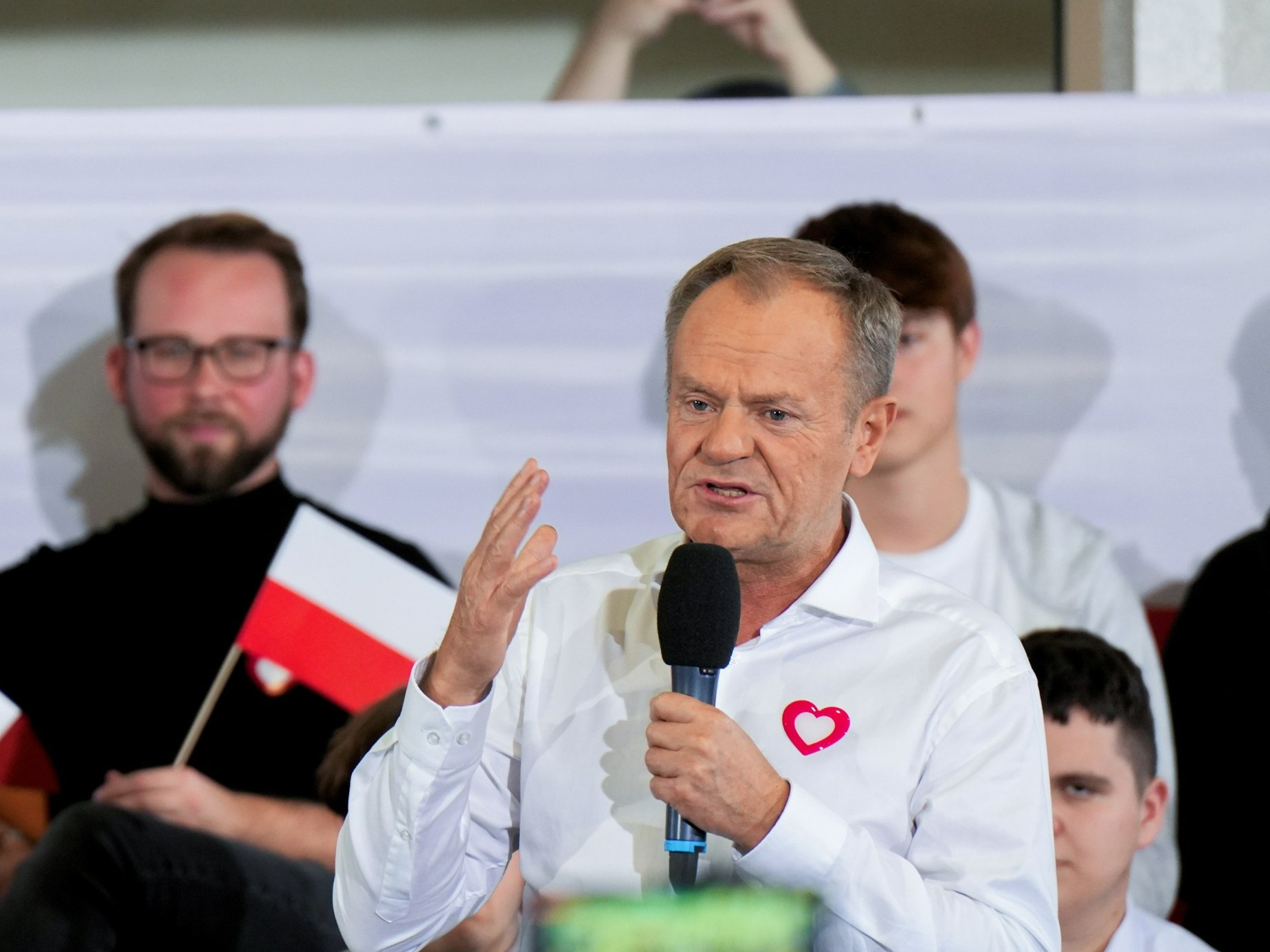 Przewodniczący PO Donald Tusk