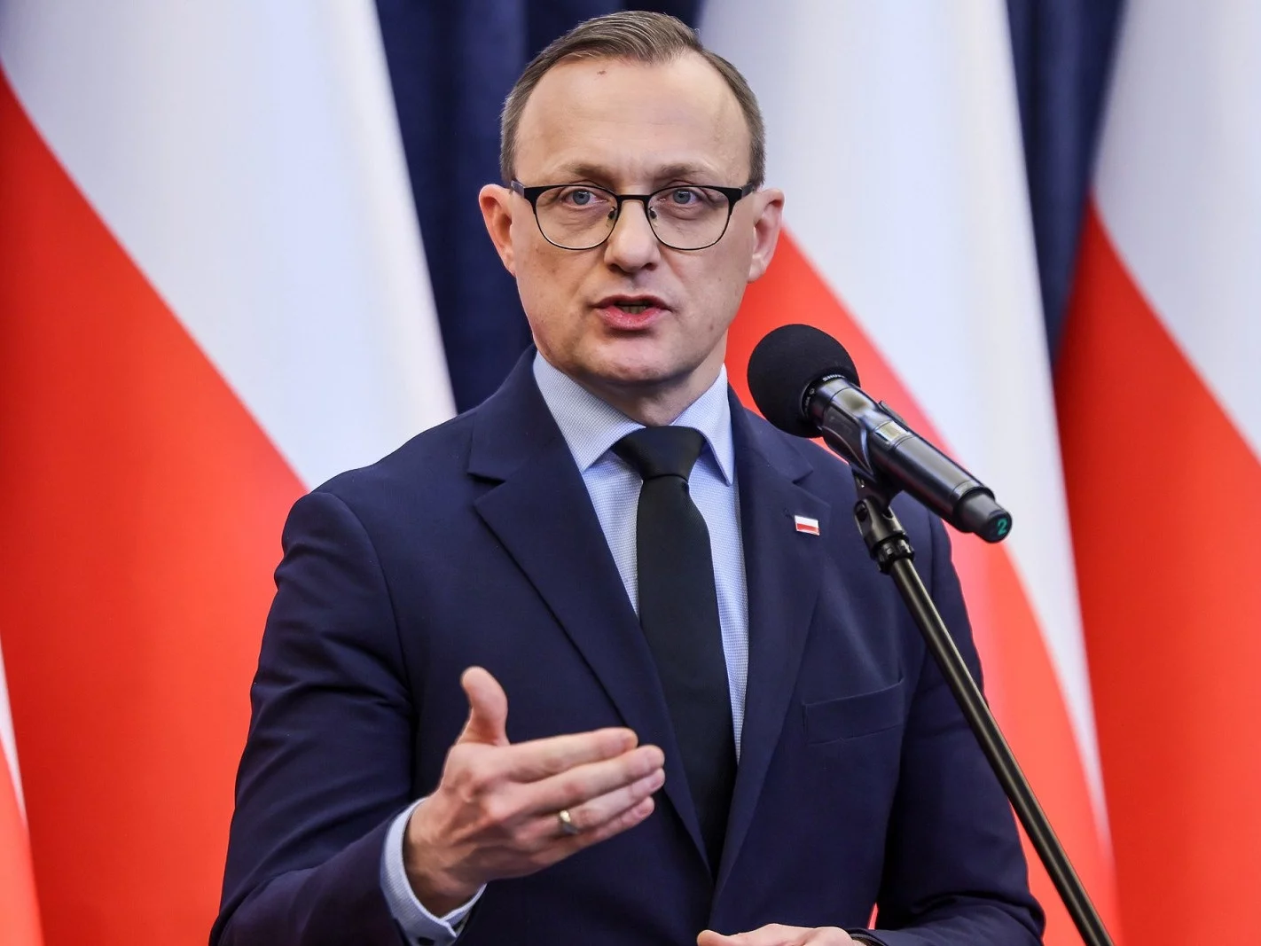 Rzecznik prezydenta Rafał Leśkiewicz