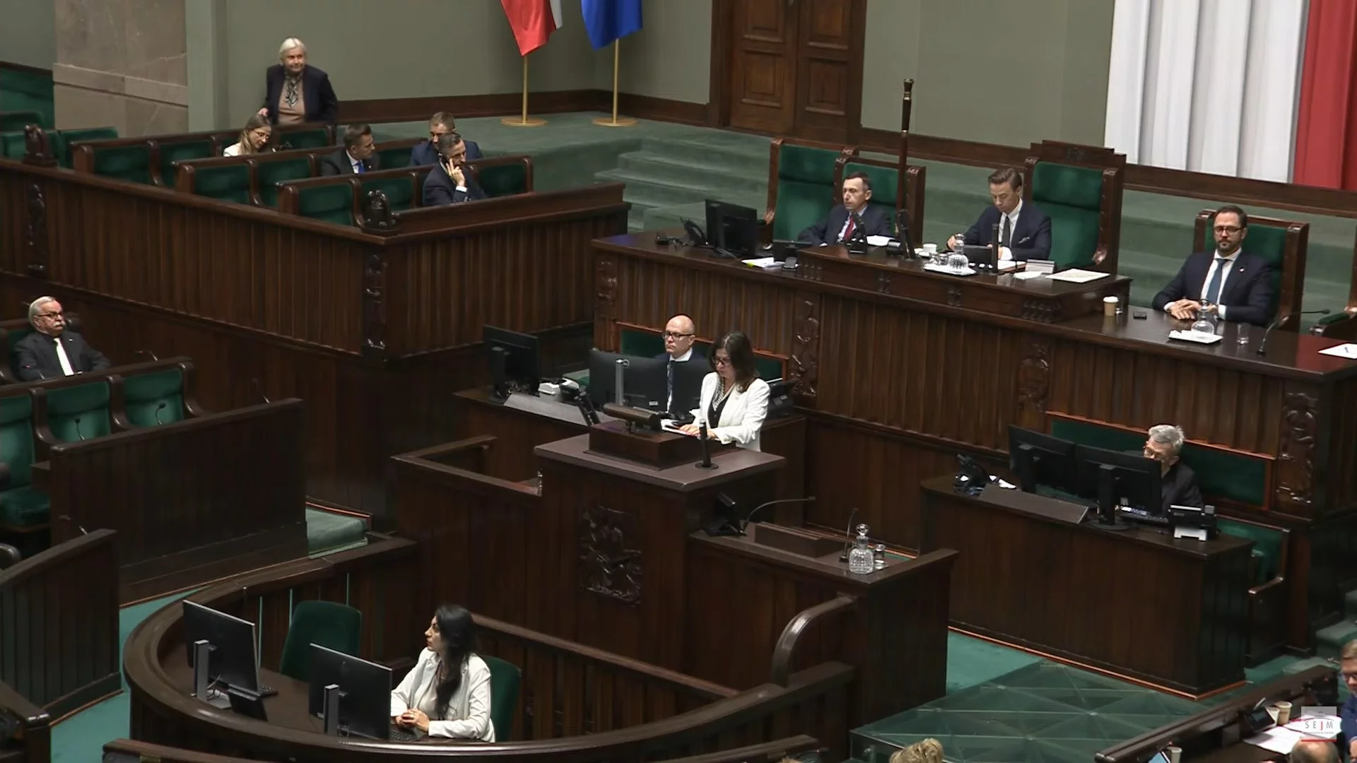 Blok pytań po expose premiera. Donalda Tuska nie ma na sali obrad
