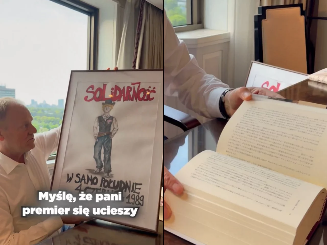 Premier Donald Tusk w Japonii