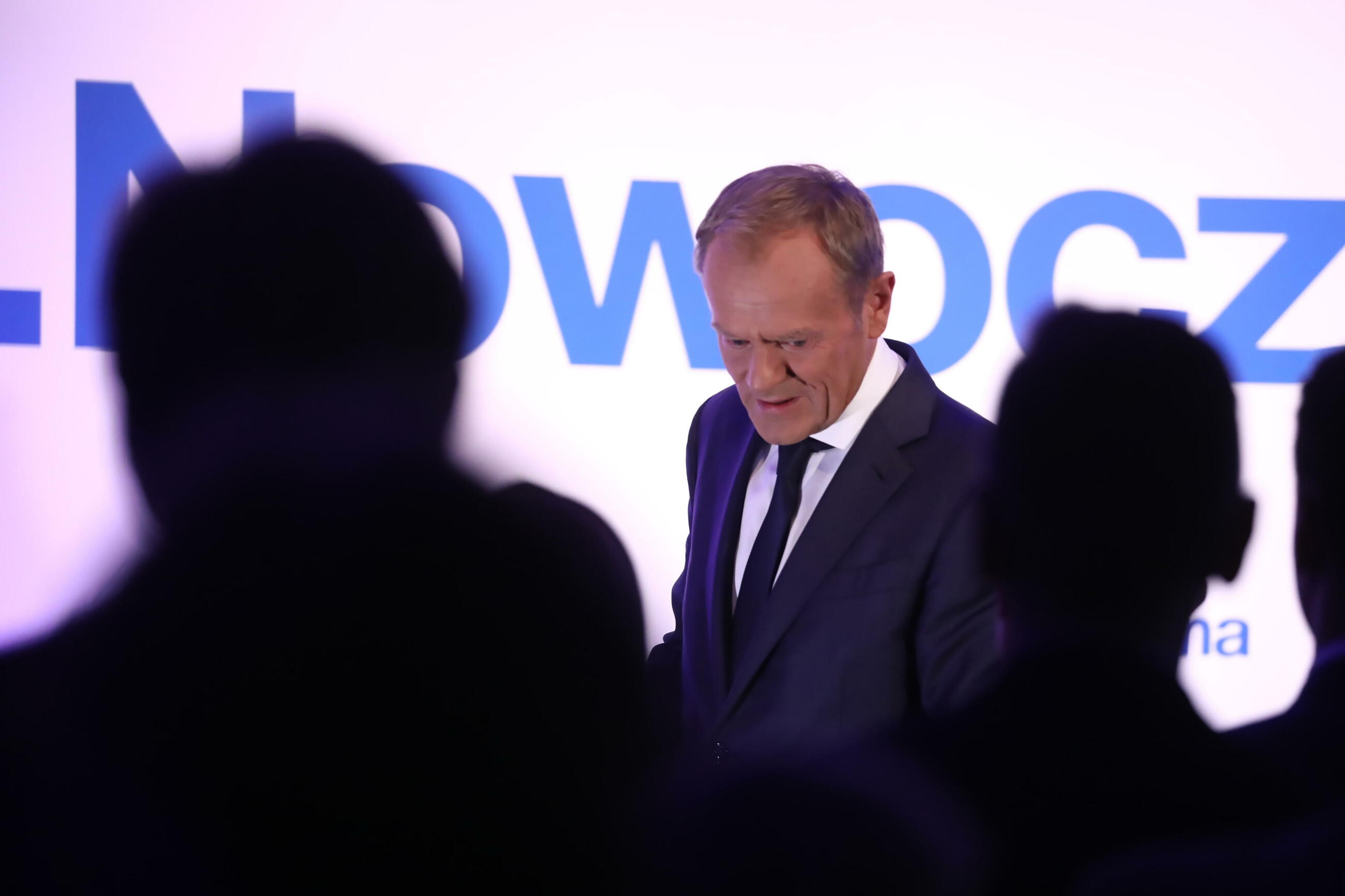 Donald Tusk podczas Rady Krajowej Nowoczesnej,