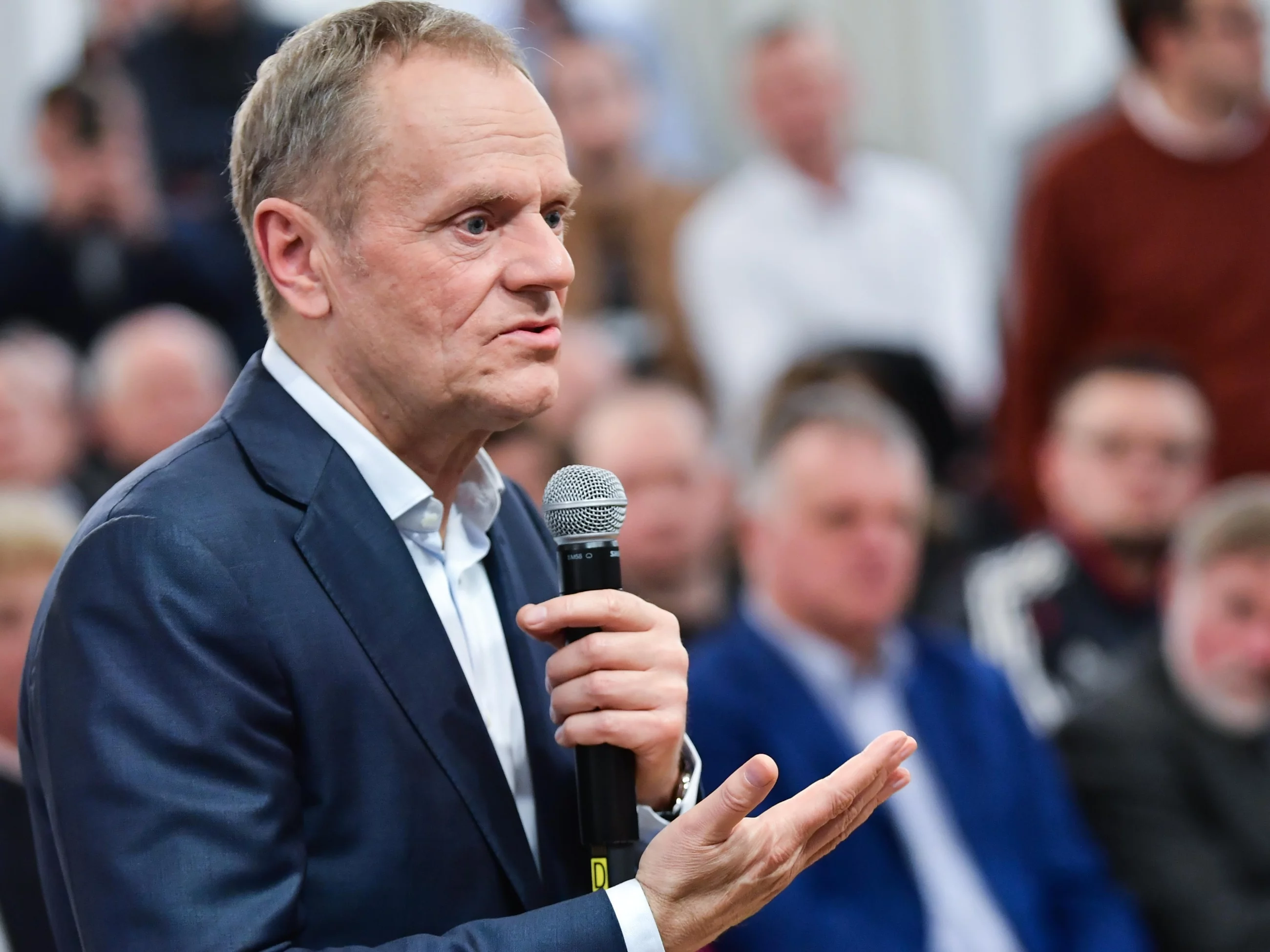 Przewodniczący Platformy Obywatelskiej Donald Tusk