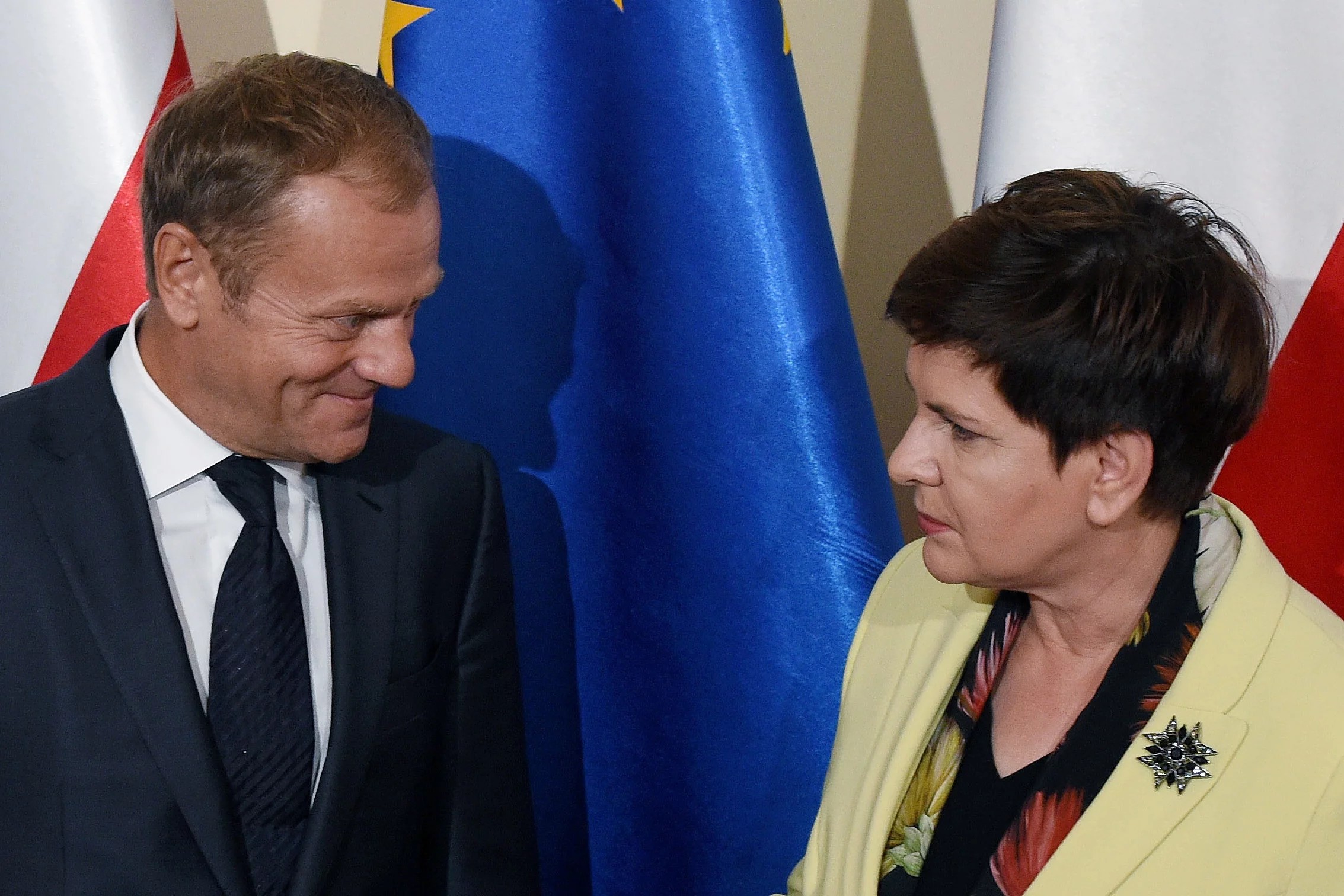 Donald Tusk, Beata Szydło