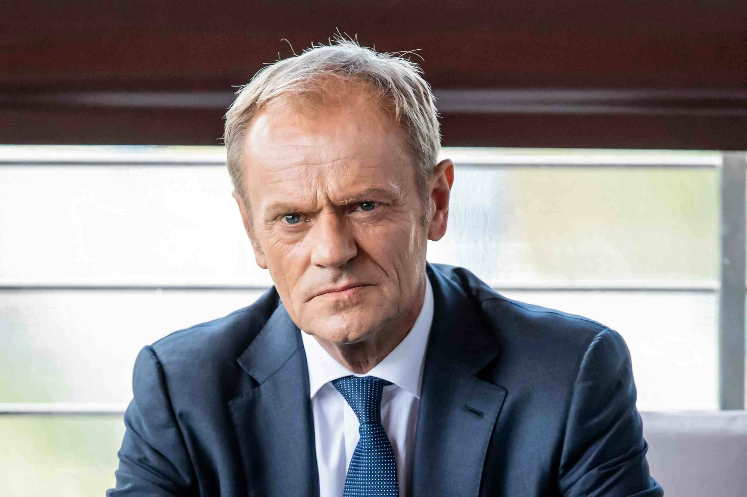 Przewodniczący Platformy Obywatelskiej Donald Tusk