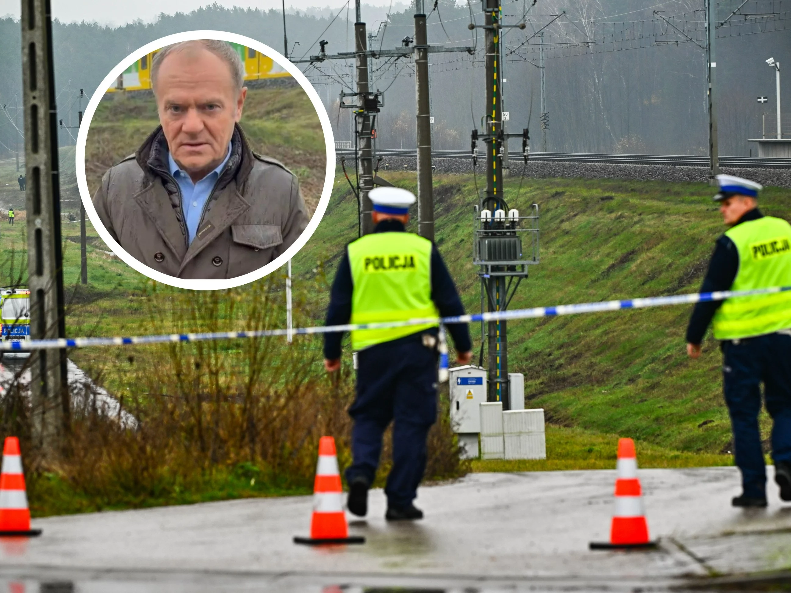 "Tusk w międzyczasie harata w gałę". Jak rząd reagował na sabotaż