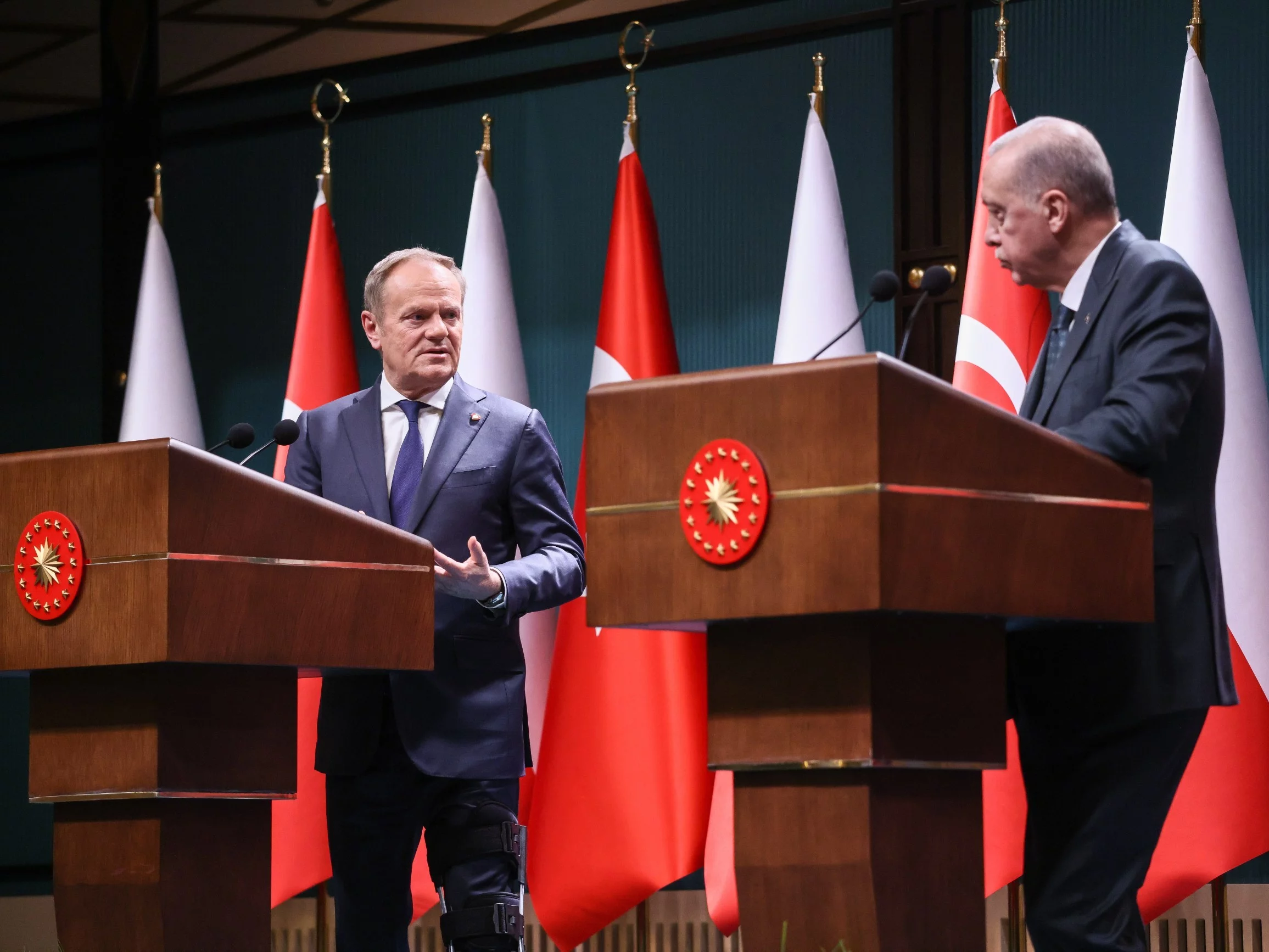 Donald Tusk, Recep Tayyip Erdogan