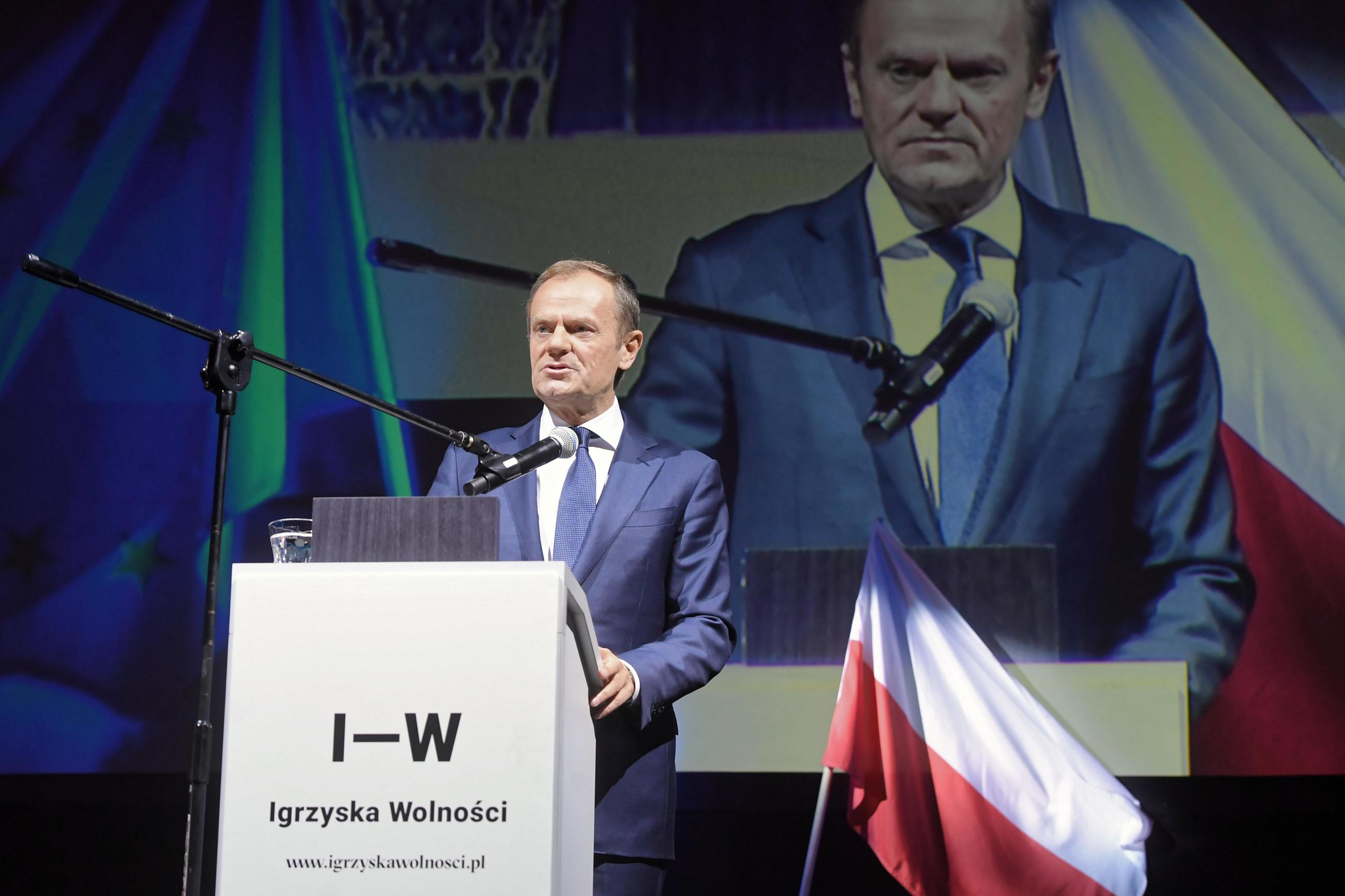 Przewodniczący Rady Europejskiej Donald Tusk