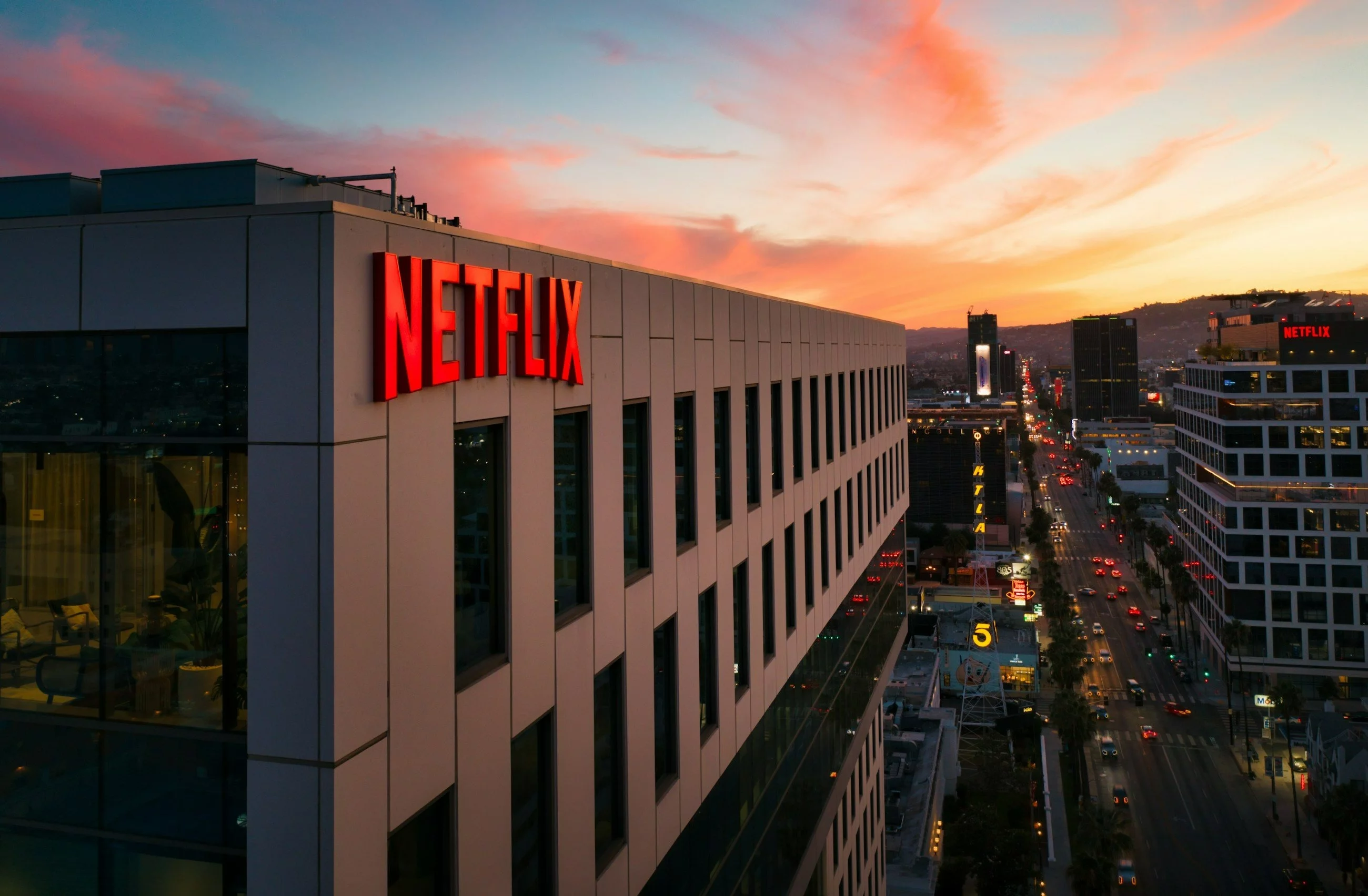 Budynek Netflixa, zdjęcie ilustracyjne