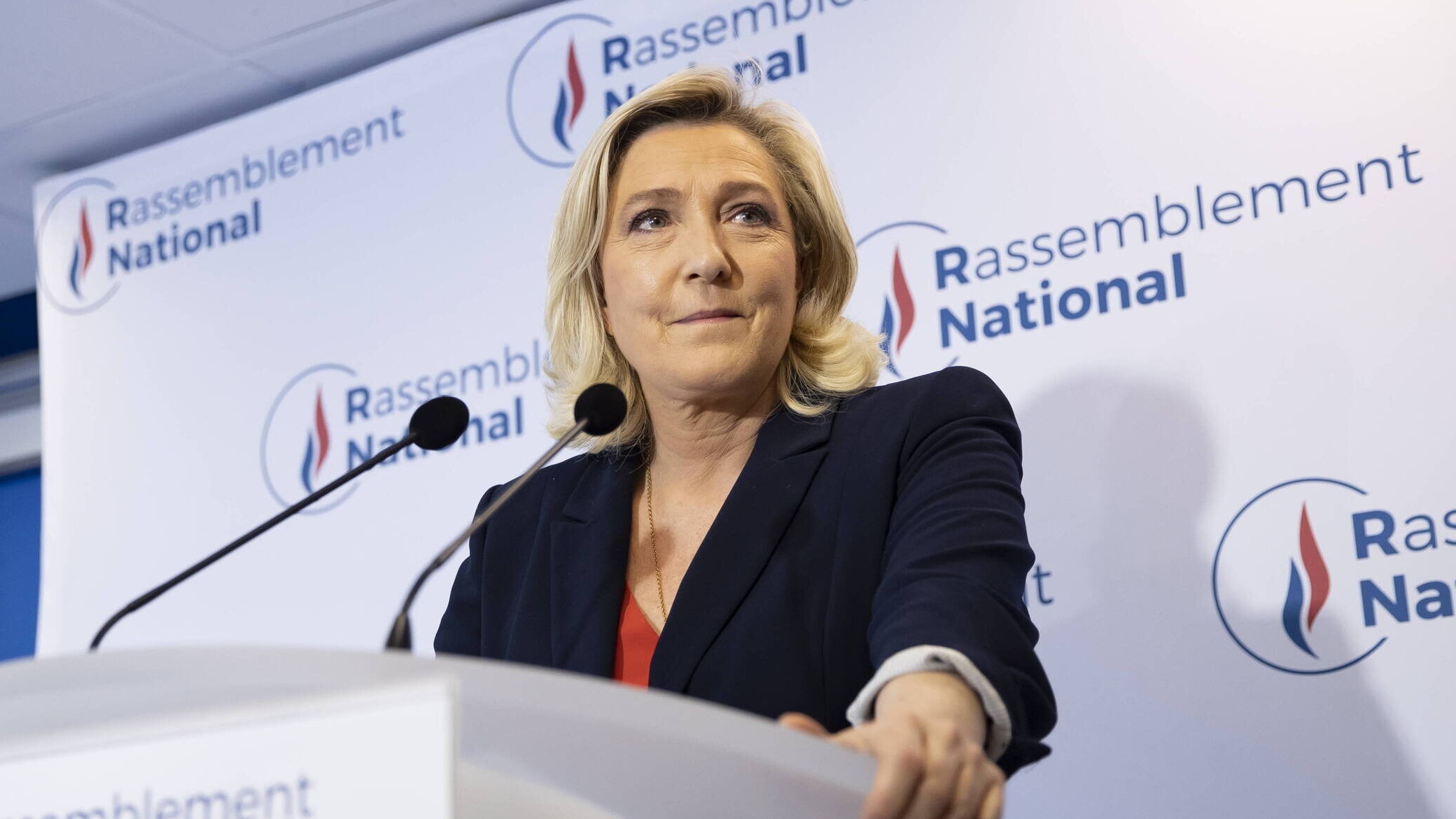 Marine Le Pen, przewodnicząca francuskiego Zjednoczenia Narodowego