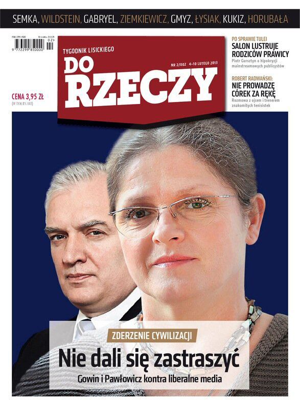 Tygodnik Do Rzeczy. Numer drugi. Zderzenie cywilizacji