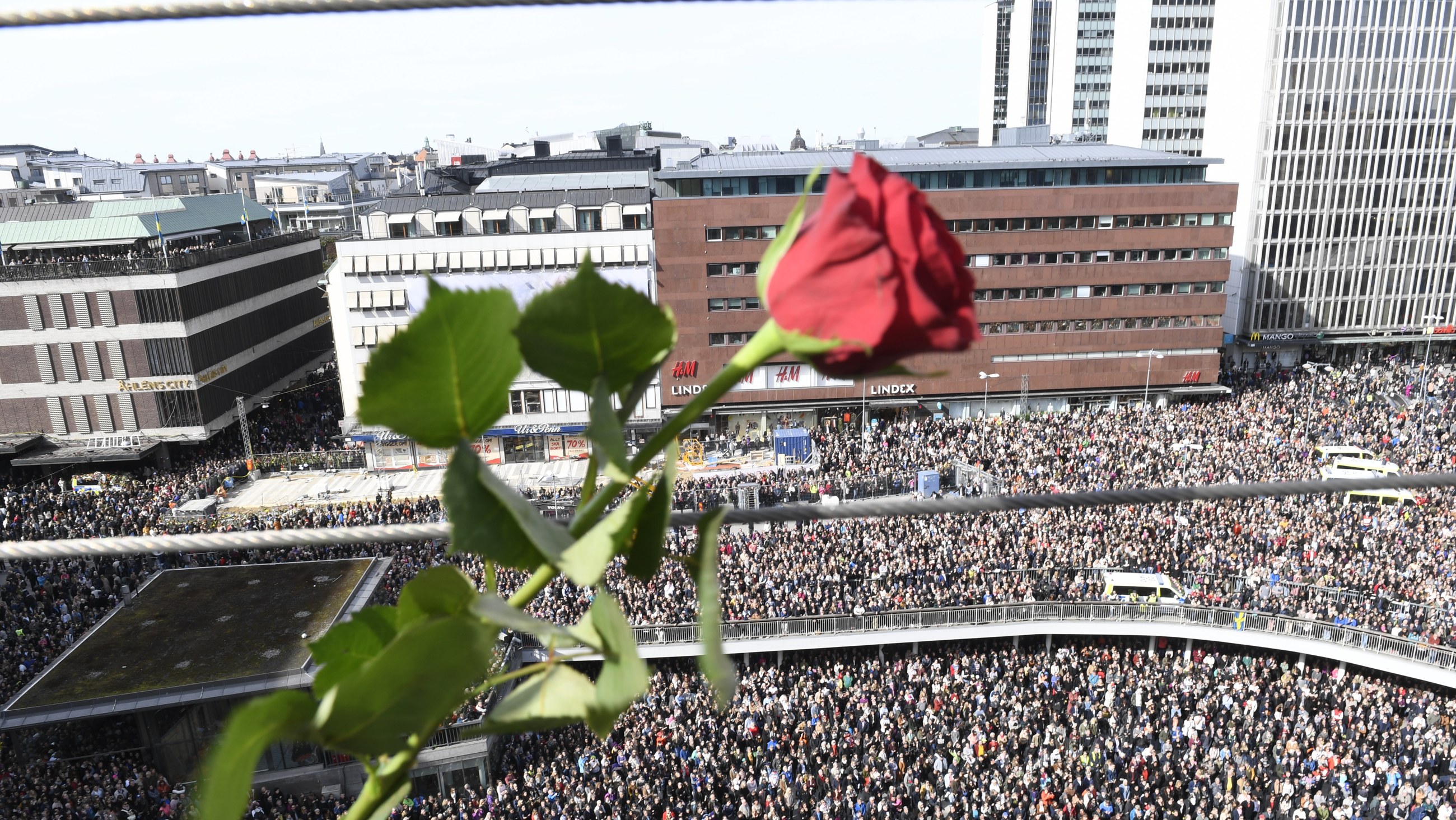 Manifestacja w Sztokholmie