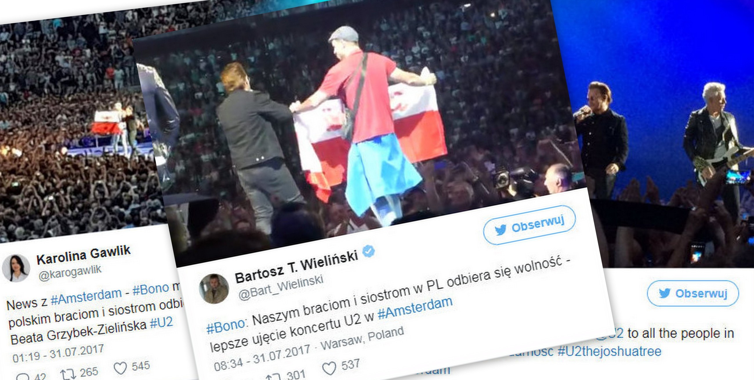 "Naszym polskim braciom i siostrom odbierana jest wolność"