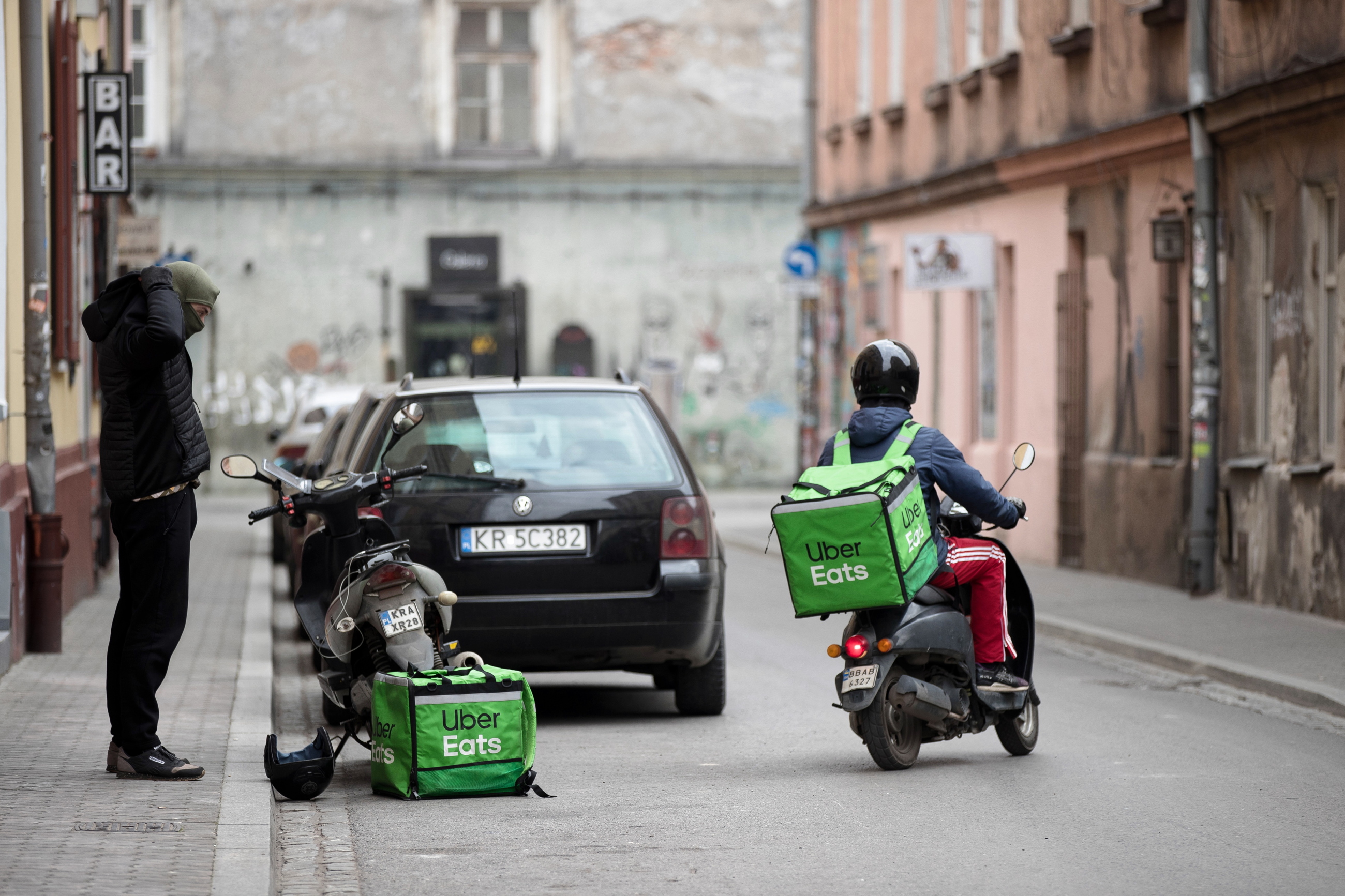 Uber Eats, zdjęcie ilustracyjne