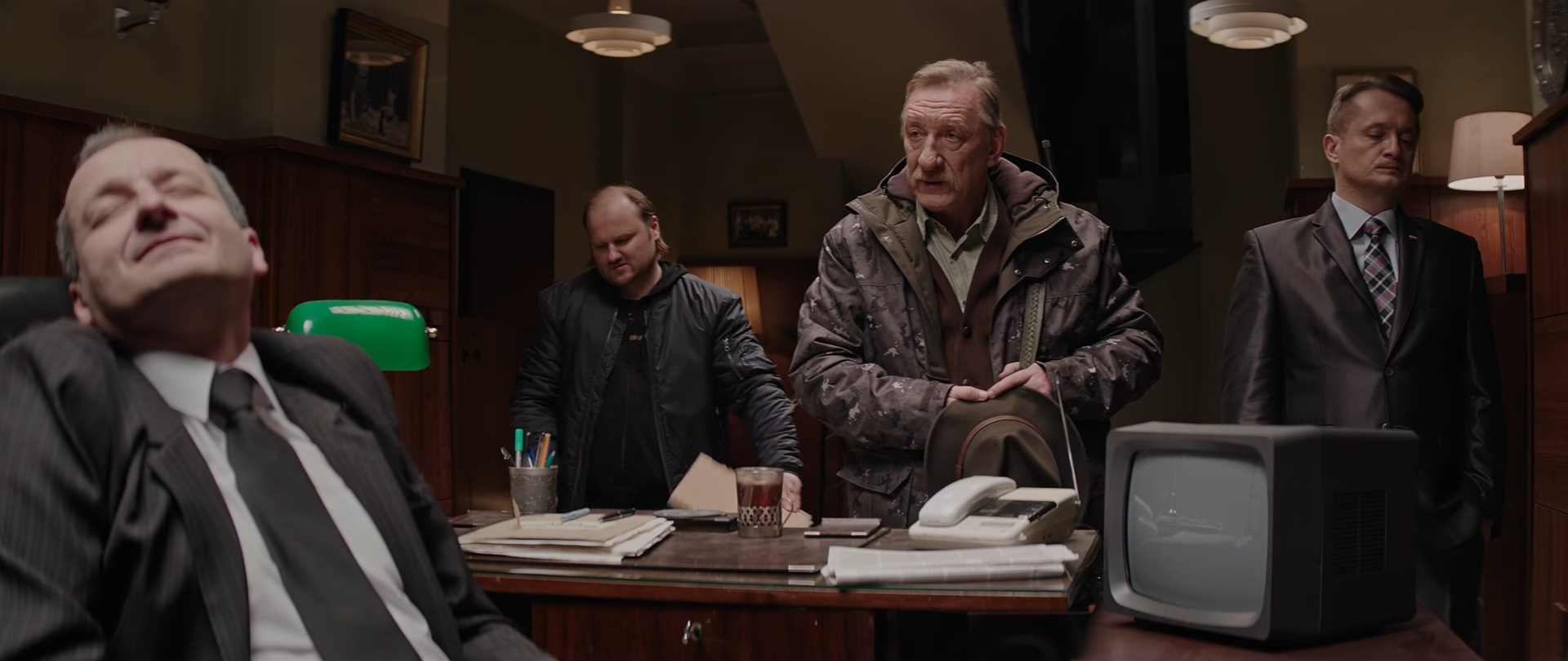 Kadr z serialu "Ucho prezesa"