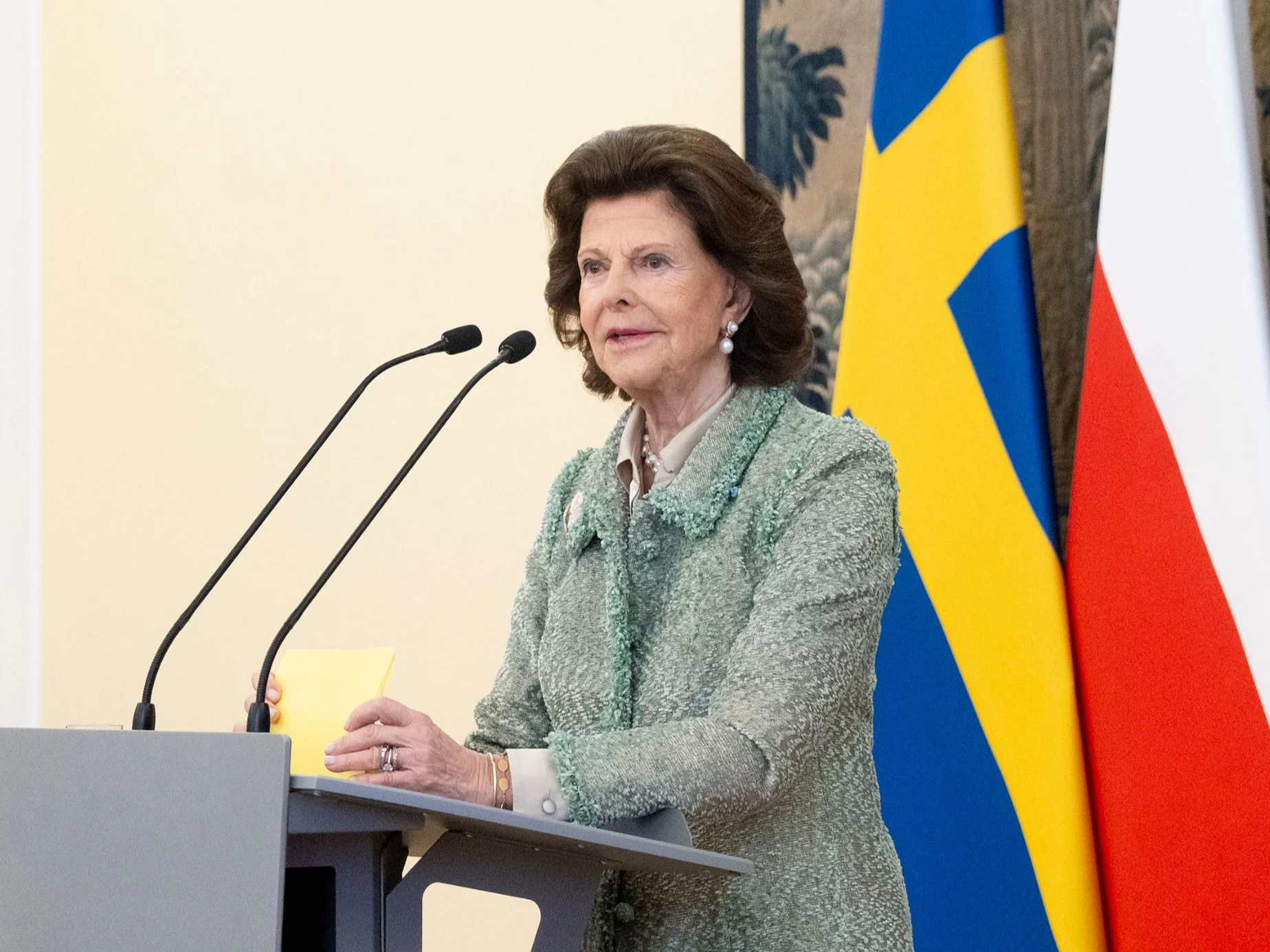 Królowa Szwecji Sylwia w Sejmie