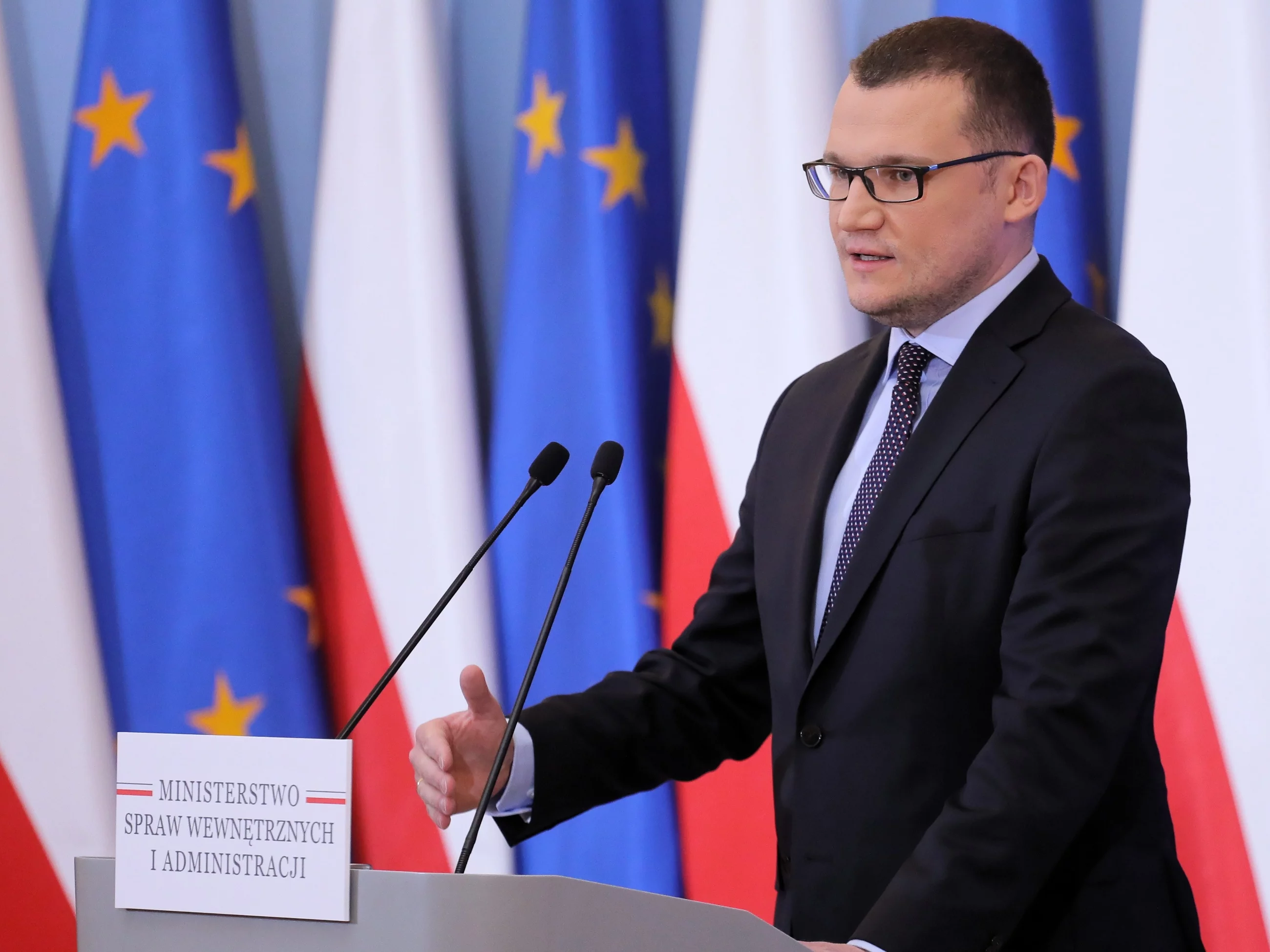 Wiceminister spraw wewnętrznych i administracji, pełnomocnik rządu ds. uchodźców wojennych z Ukrainy Paweł Szefernaker