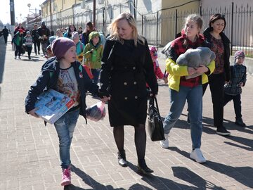Uchodźcy z Ukrainy, zdjęcie ilustracyjne