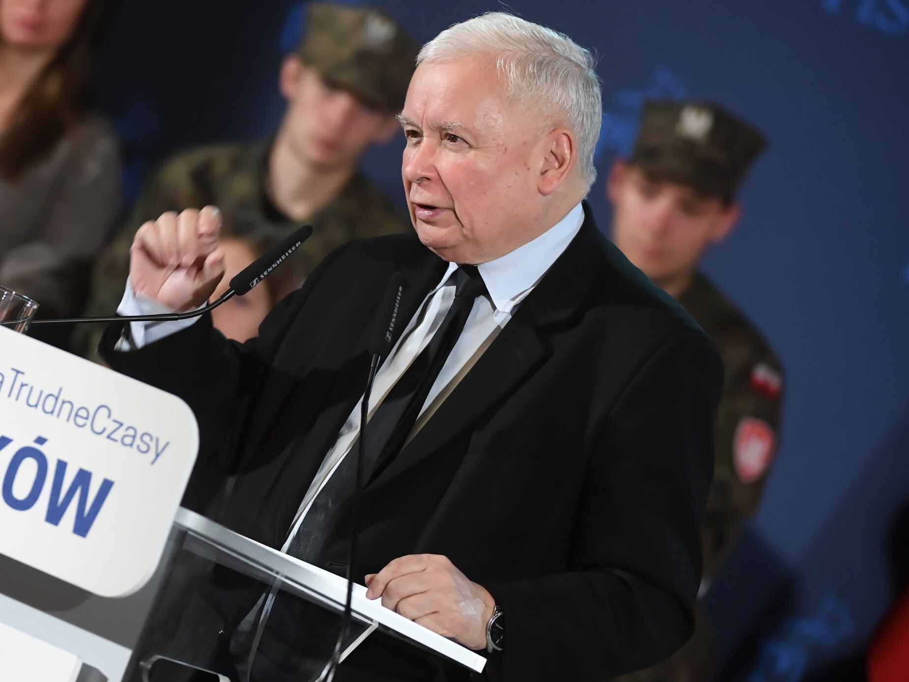 Prezes Prawa i Sprawiedliwości Jarosław Kaczyński